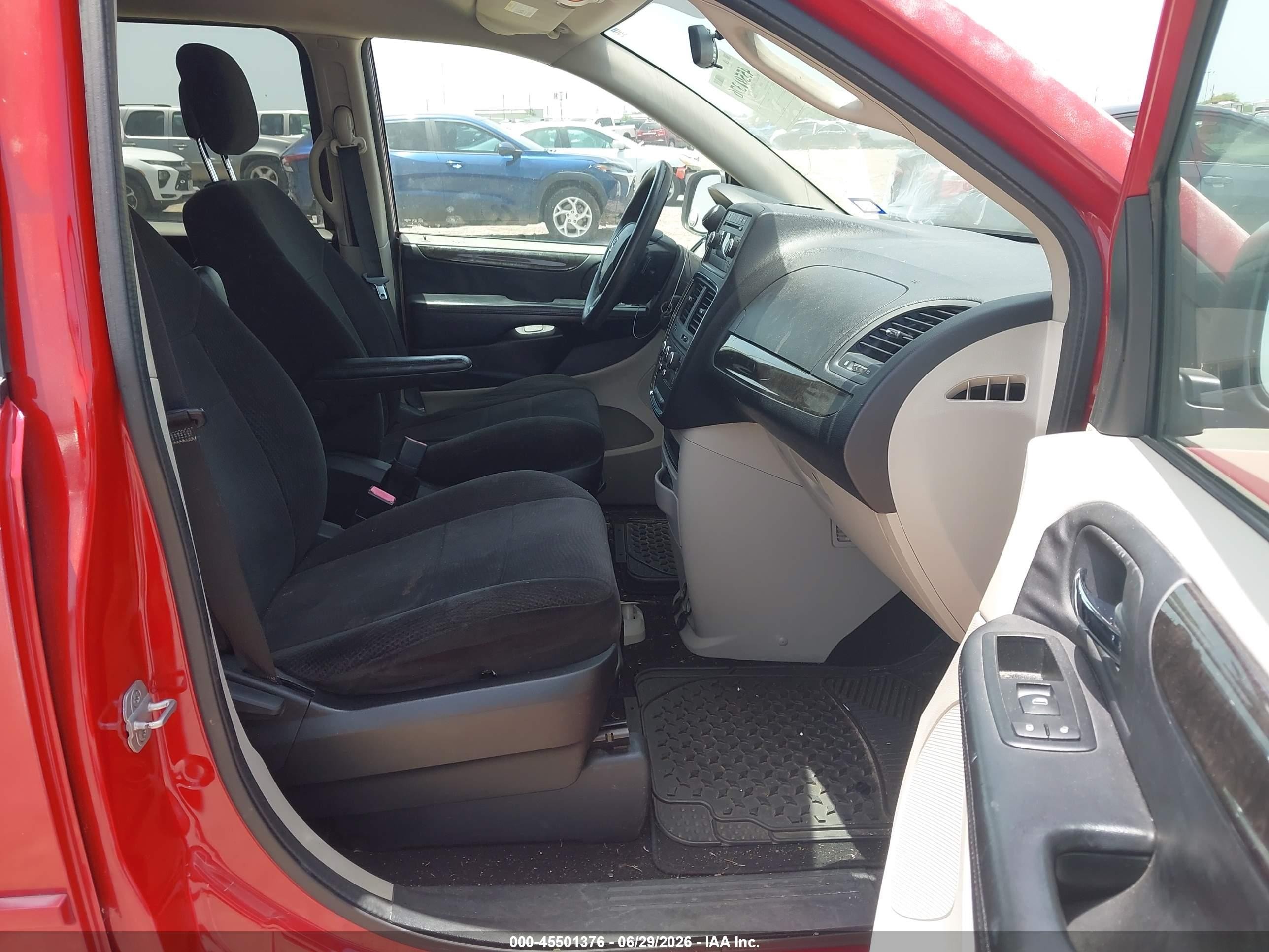 2013 Dodge Grand Caravan Se Red vin: 2C4RDGBG5DR533083
