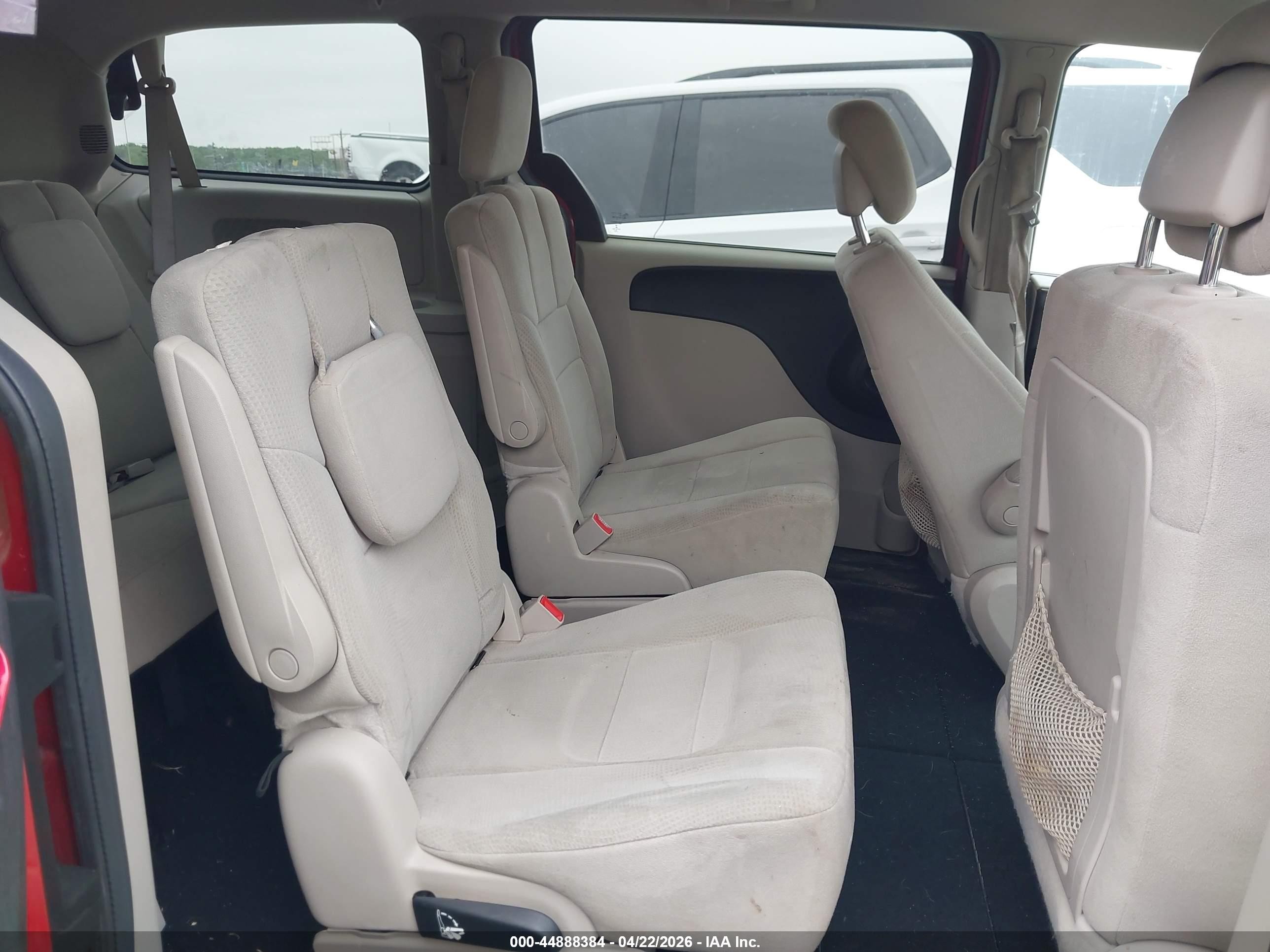2013 Dodge Grand Caravan Se Red vin: 2C4RDGBG5DR612902
