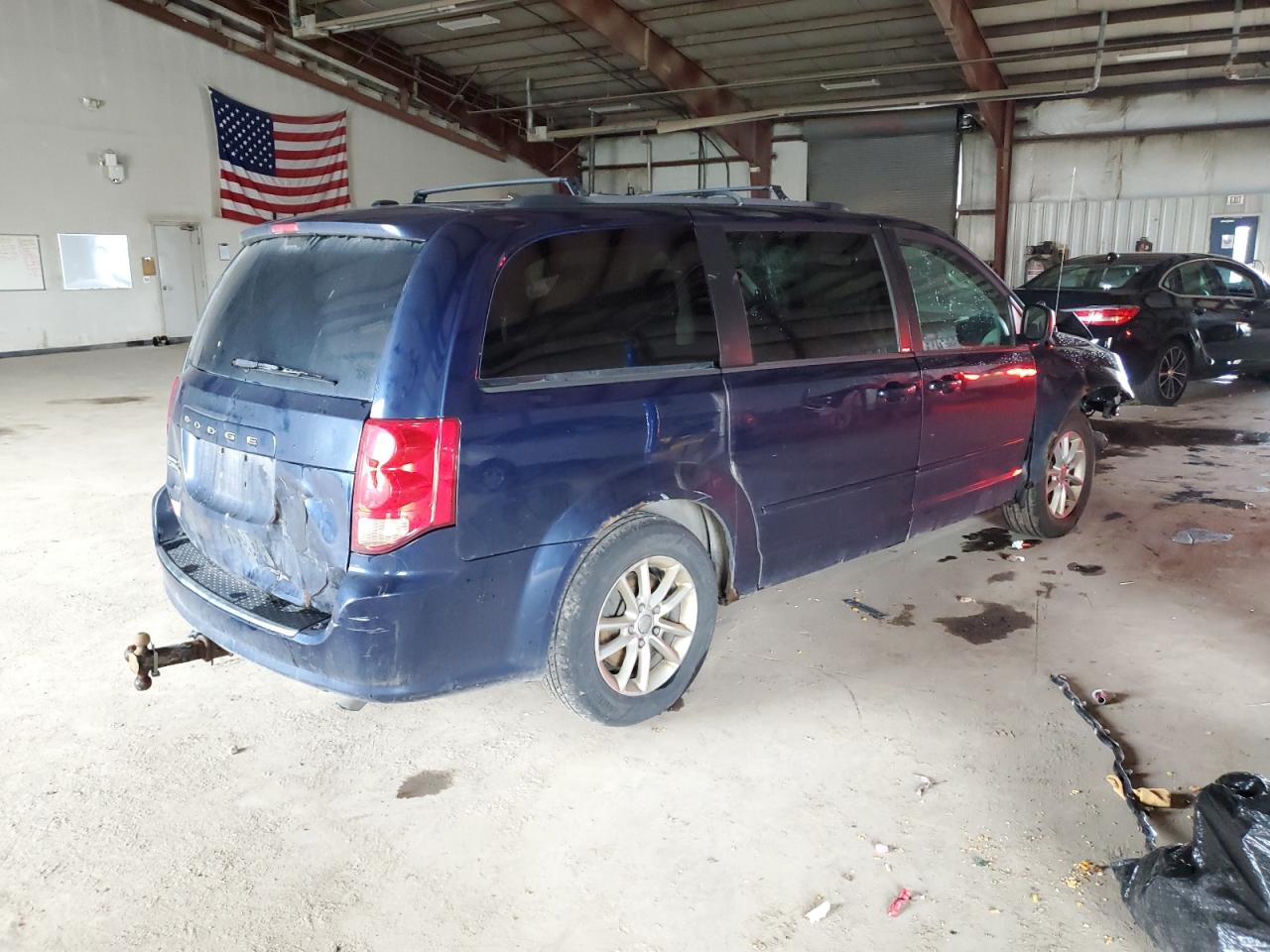 2013 Dodge Grand Caravan Se Blue vin: 2C4RDGBG5DR789563