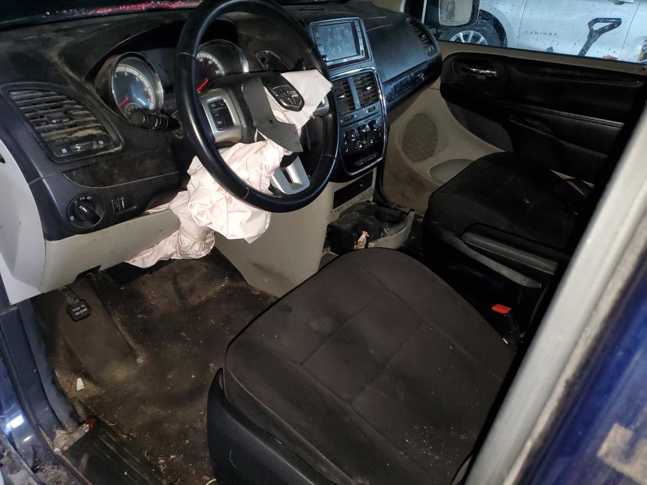 2013 Dodge Grand Caravan Se Blue vin: 2C4RDGBG5DR789563