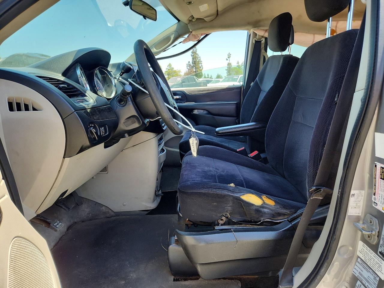 2013 Dodge Grand Caravan Se Silver vin: 2C4RDGBG5DR798893