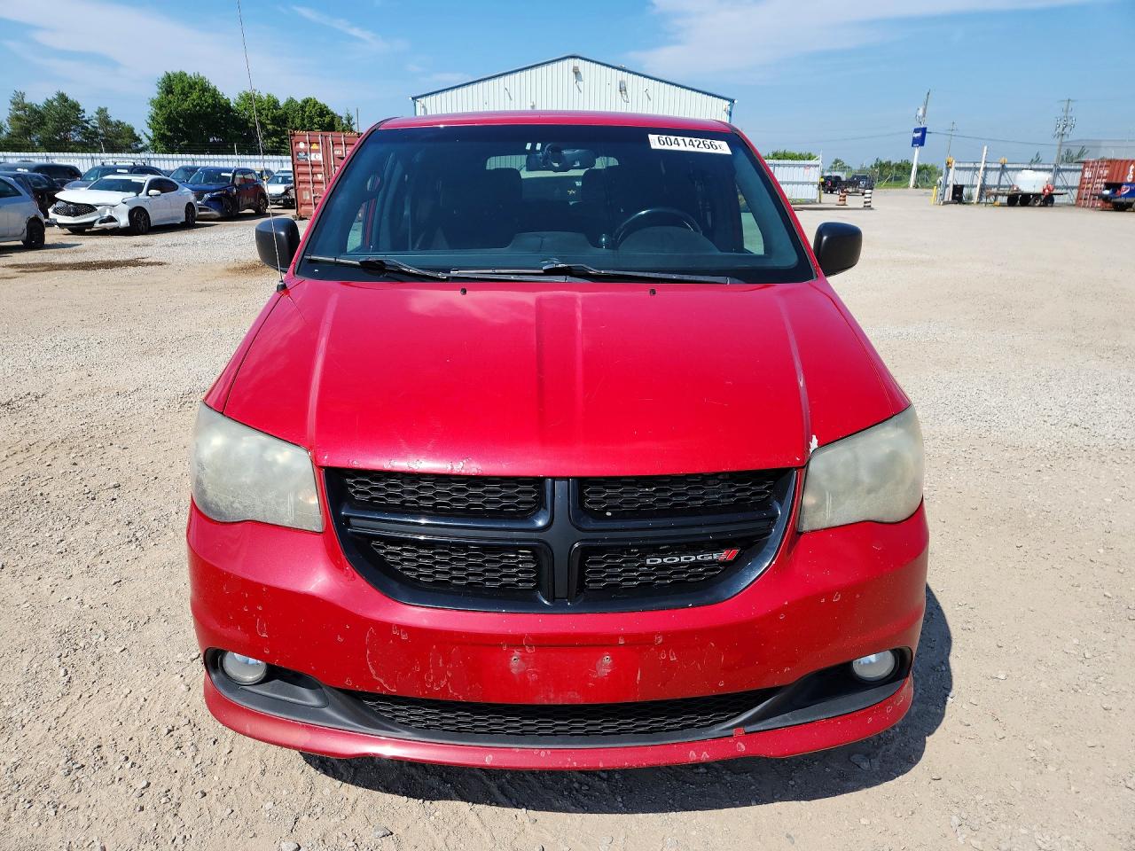 2013 Dodge Grand Caravan Se Red vin: 2C4RDGBG5DR806684