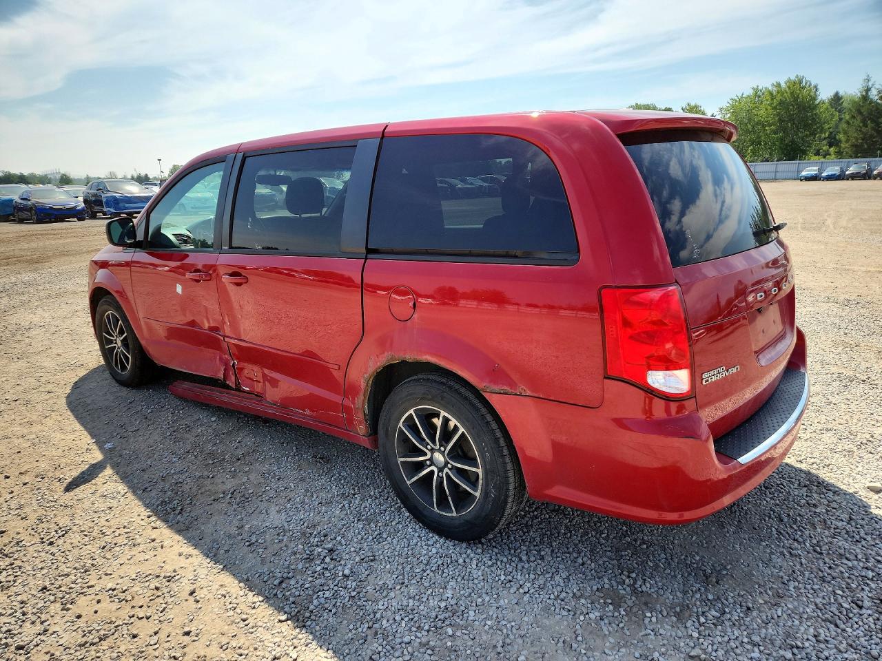 2013 Dodge Grand Caravan Se Red vin: 2C4RDGBG5DR806684
