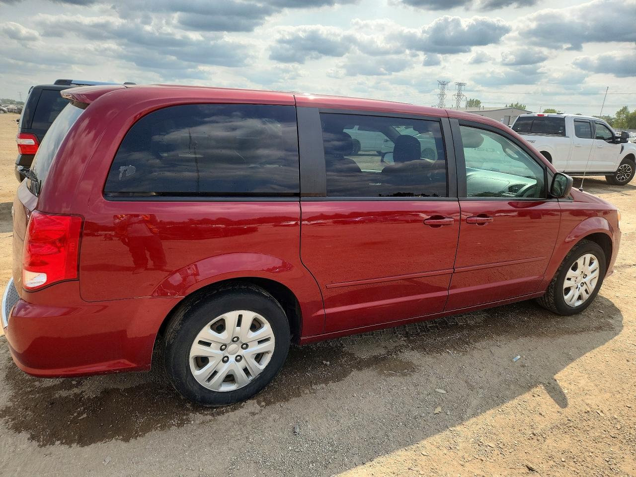 2014 Dodge Grand Caravan Se Burgundy vin: 2C4RDGBG5ER366824