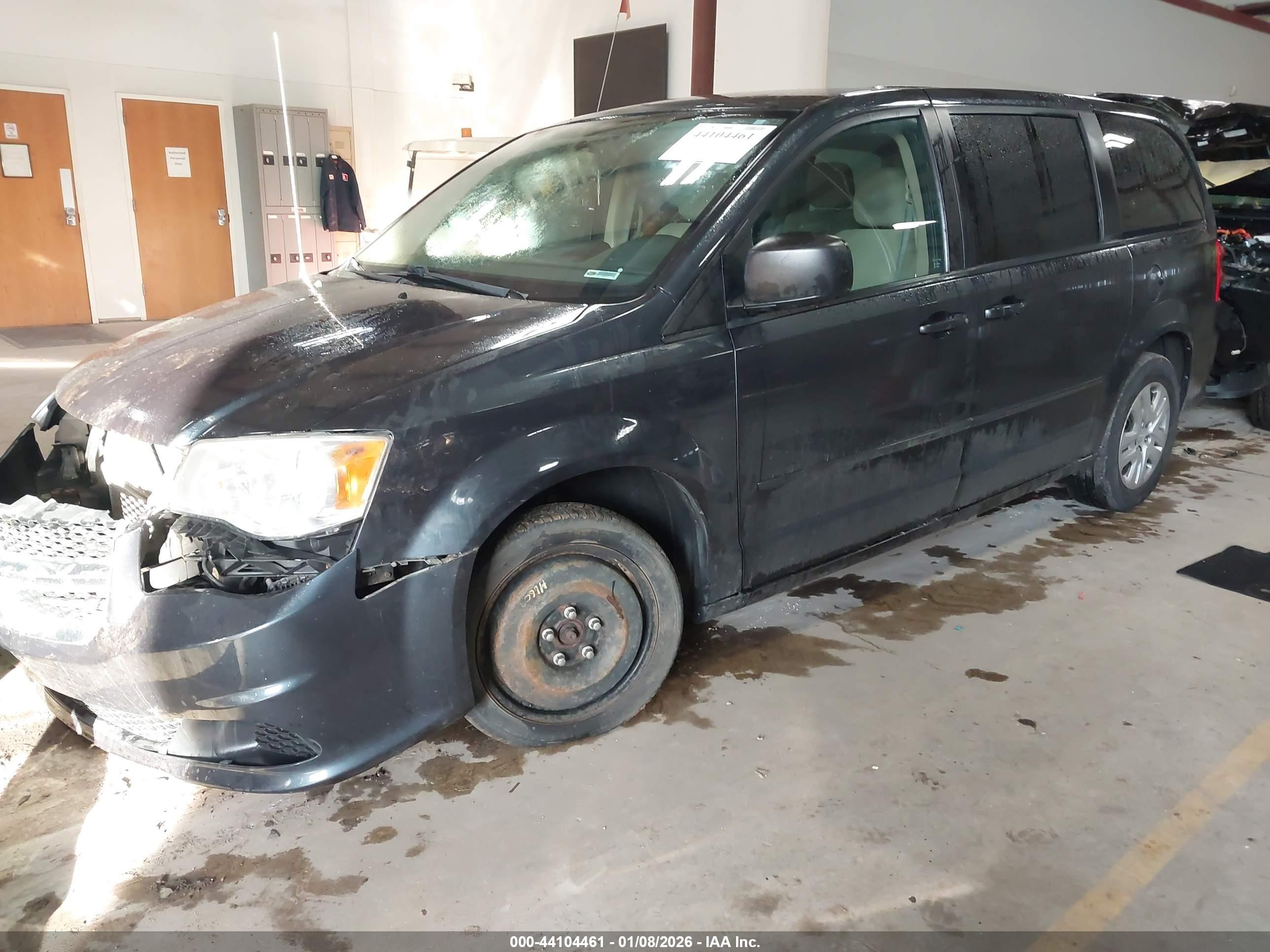2014 Dodge Grand Caravan Se Gray vin: 2C4RDGBG5ER375149