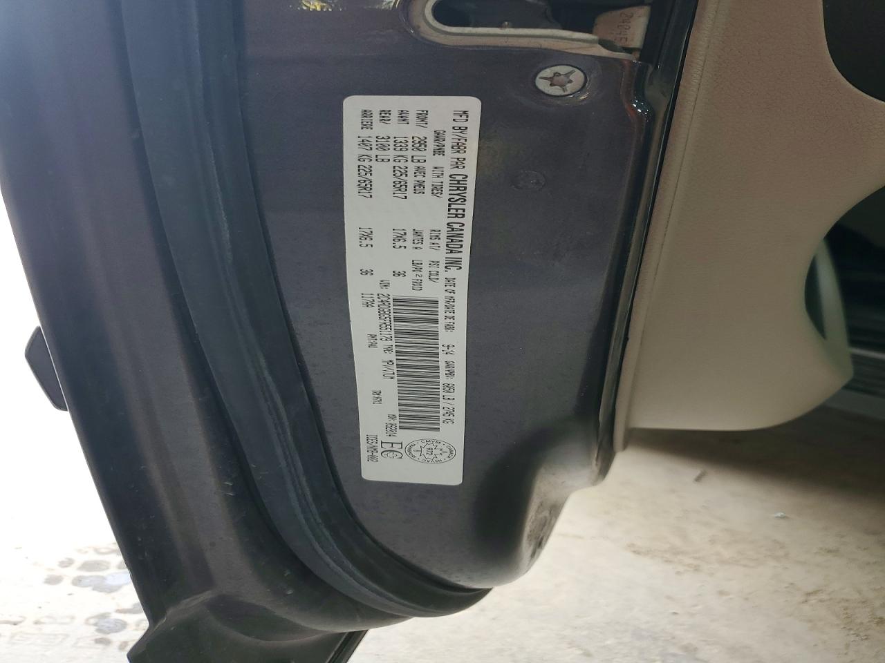 2015 Dodge Grand Caravan Se Charcoal vin: 2C4RDGBG5FR551179