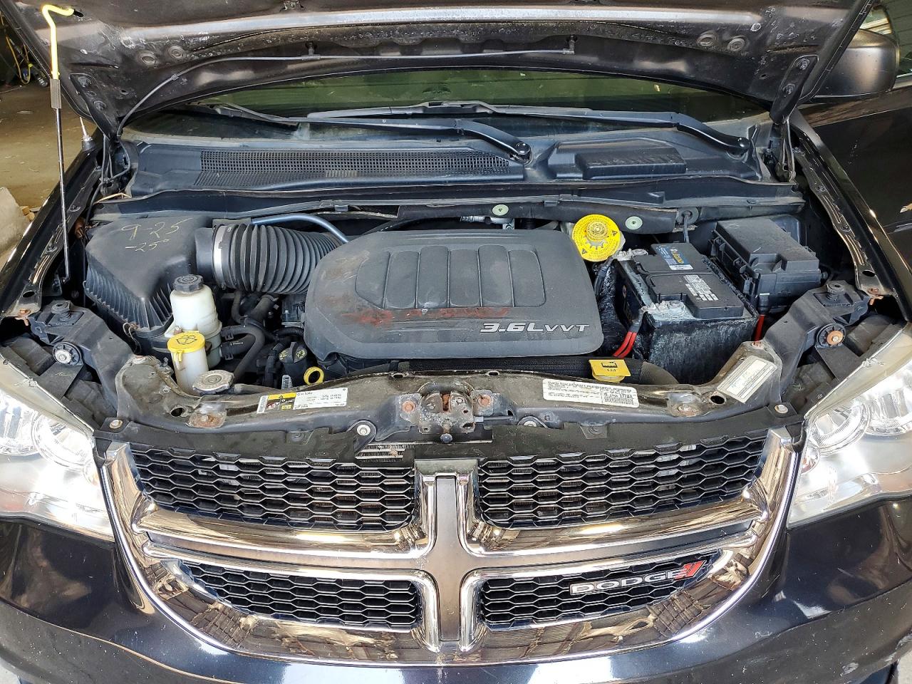 2015 Dodge Grand Caravan Se Черный vin: 2C4RDGBG5FR557970