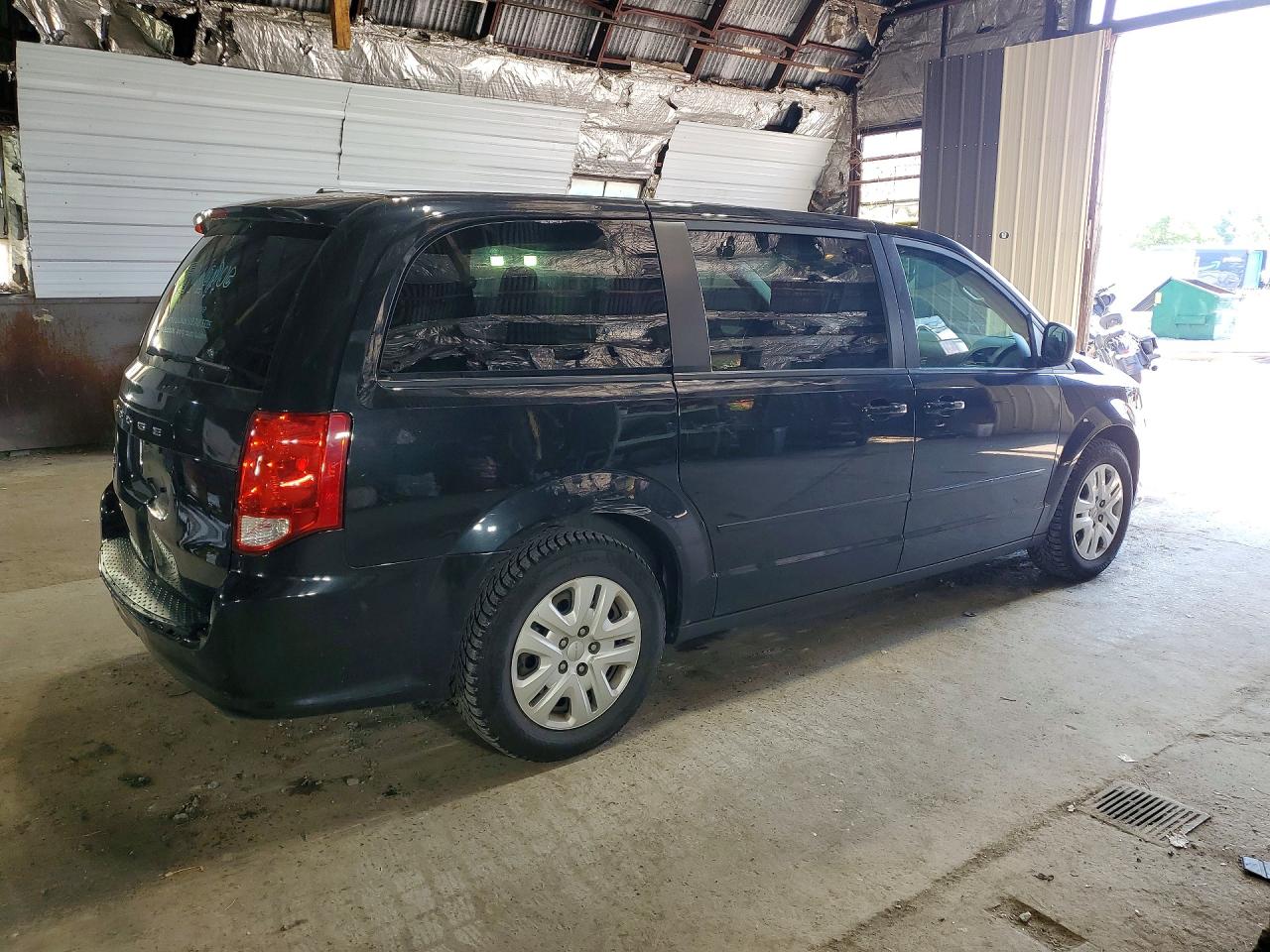 2015 Dodge Grand Caravan Se Черный vin: 2C4RDGBG5FR557970