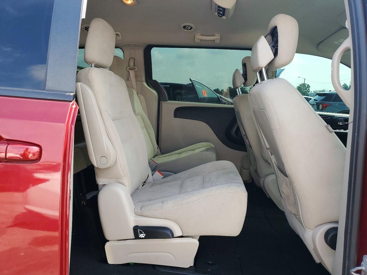 2015 Dodge Grand Caravan Se Red vin: 2C4RDGBG5FR664243