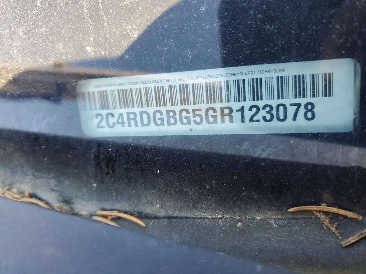 2016 Dodge Grand Caravan Se Бежевый vin: 2C4RDGBG5GR123078