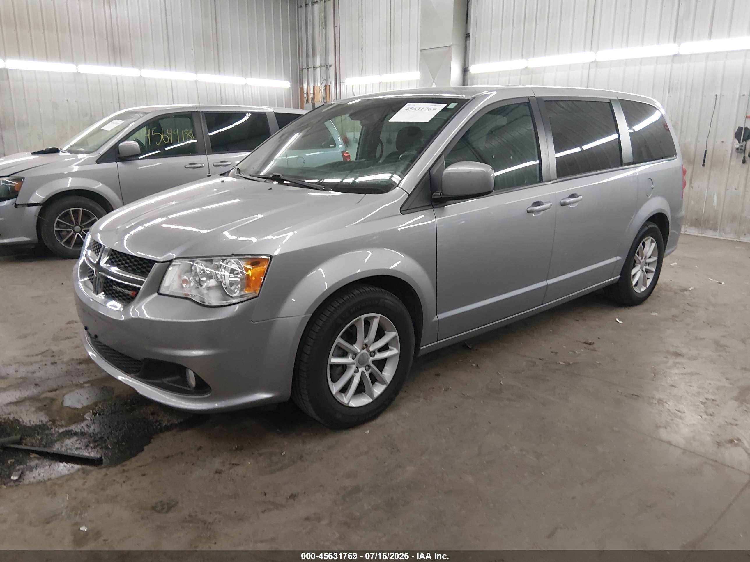 2020 Dodge Grand Caravan Se Plus Silver vin: 2C4RDGBG5LR232103