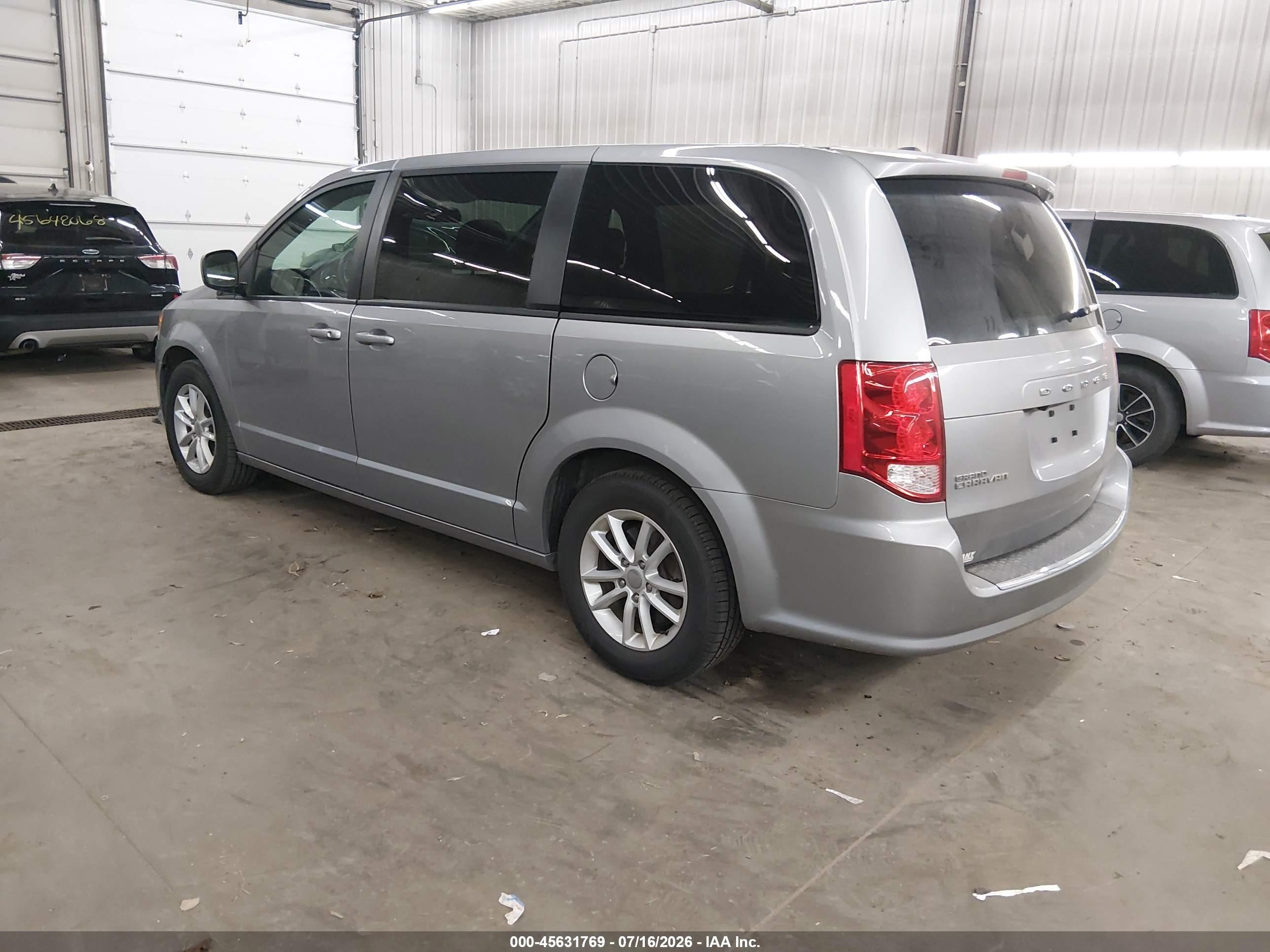 2020 Dodge Grand Caravan Se Plus Silver vin: 2C4RDGBG5LR232103