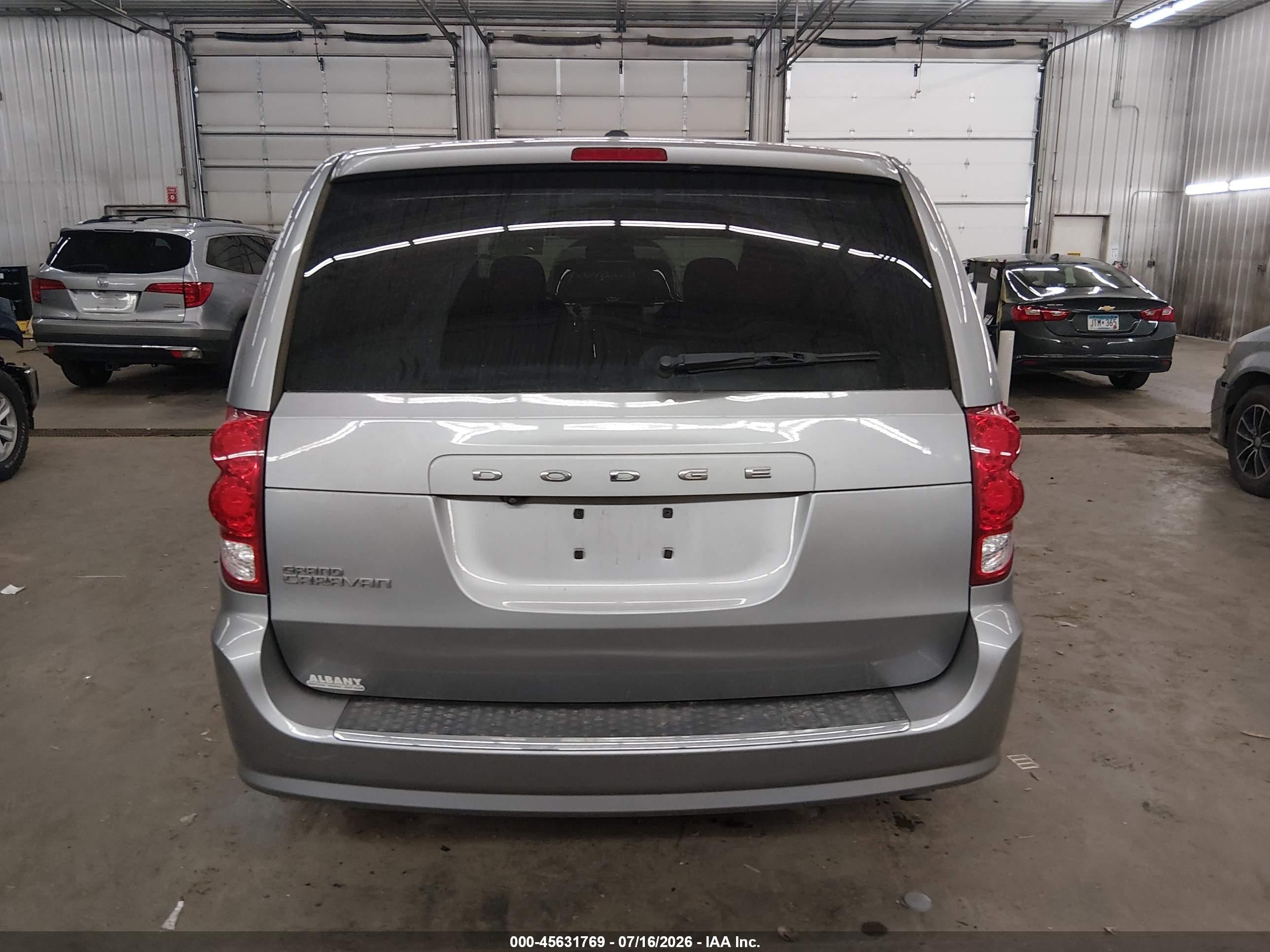 2020 Dodge Grand Caravan Se Plus Silver vin: 2C4RDGBG5LR232103