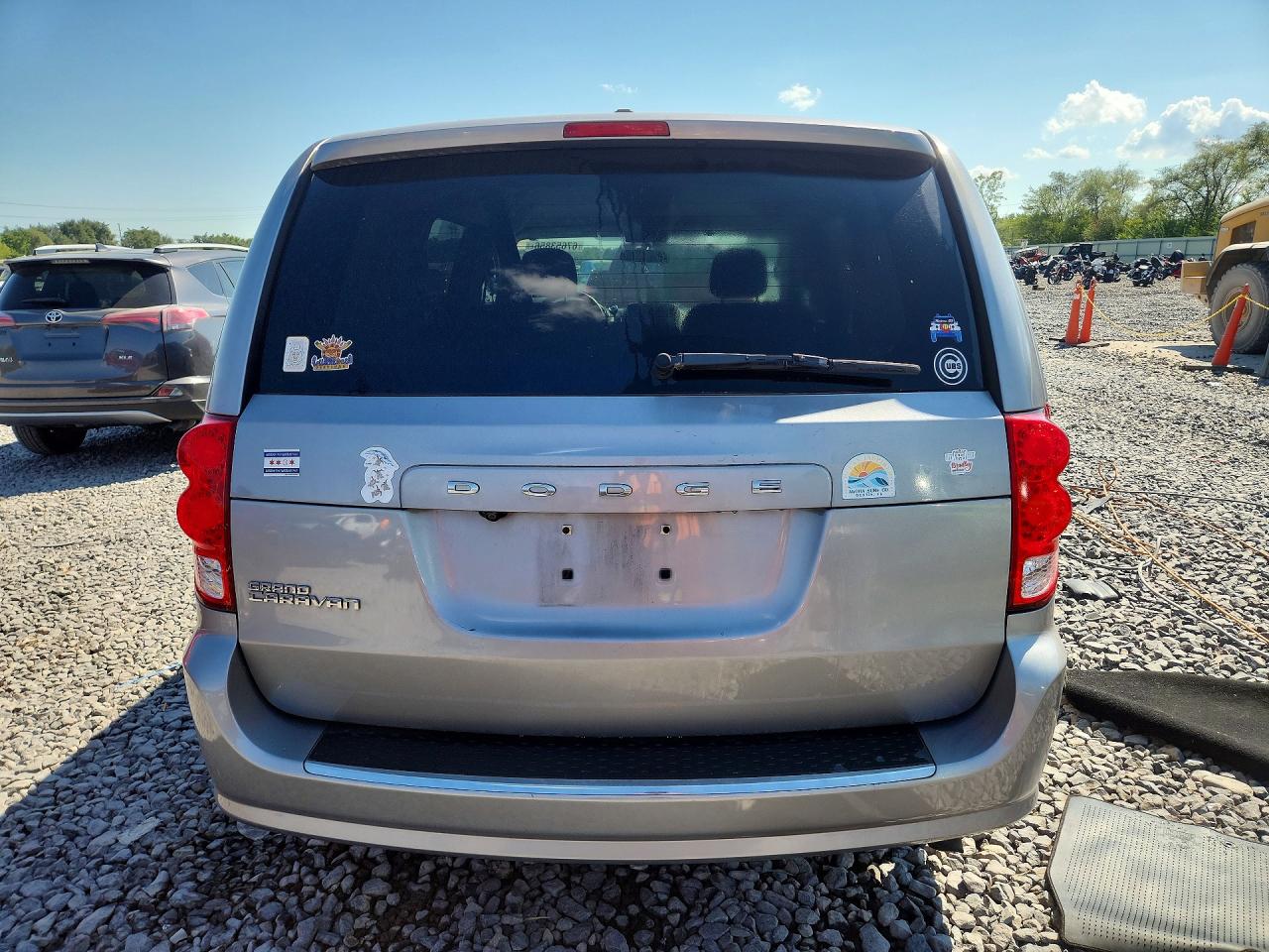 2013 Dodge Grand Caravan Se Silver vin: 2C4RDGBG6DR794786