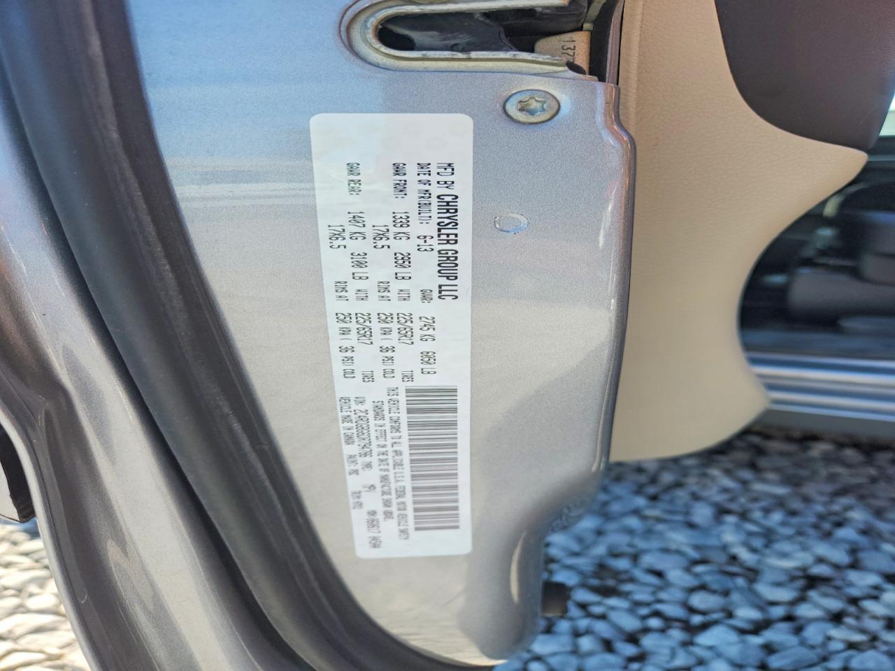 2013 Dodge Grand Caravan Se Silver vin: 2C4RDGBG6DR794786