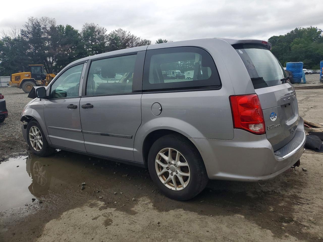 2014 Dodge Grand Caravan Se Silver vin: 2C4RDGBG6ER299540