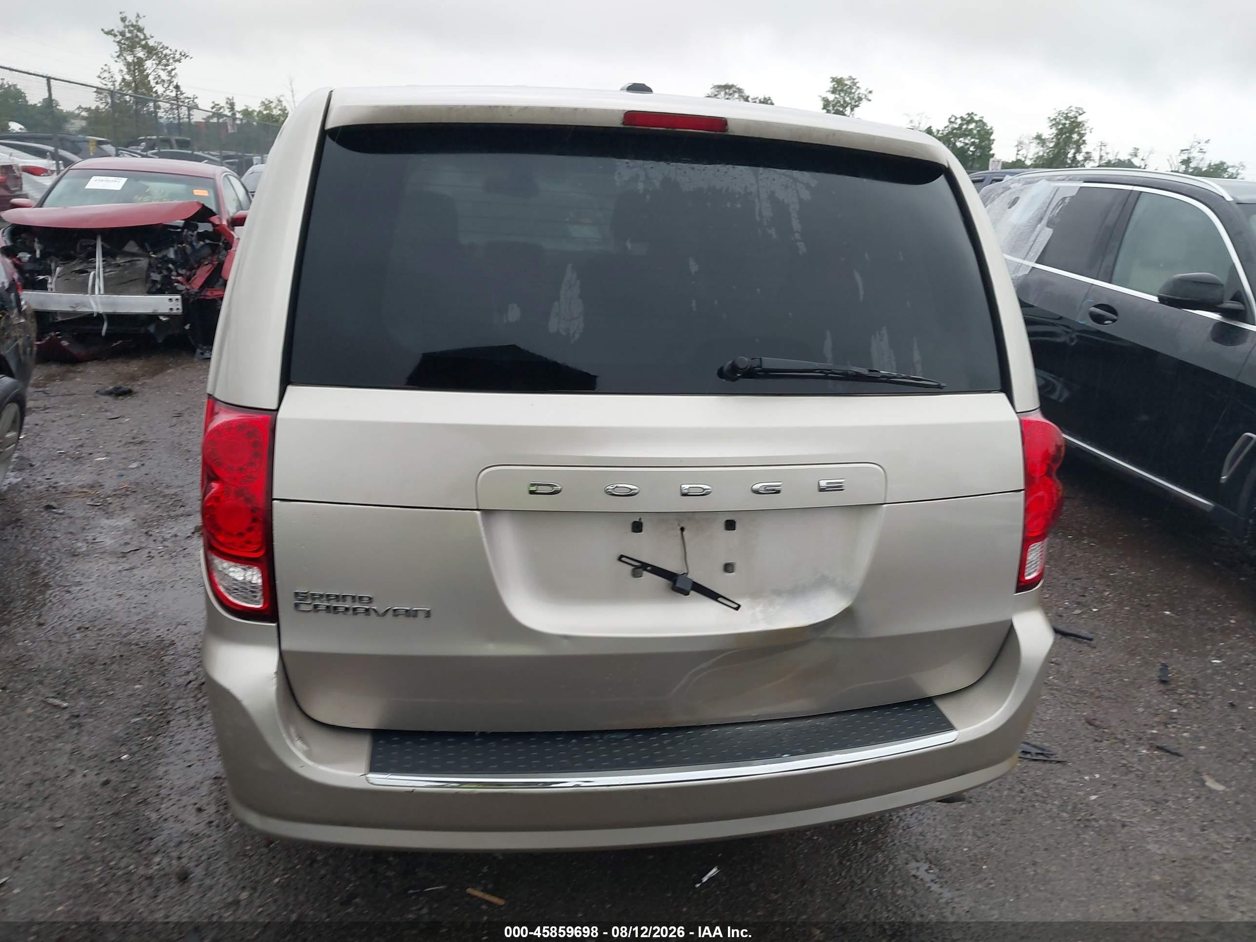 2014 Dodge Grand Caravan Se 30th Anniversary Tan vin: 2C4RDGBG6ER362202