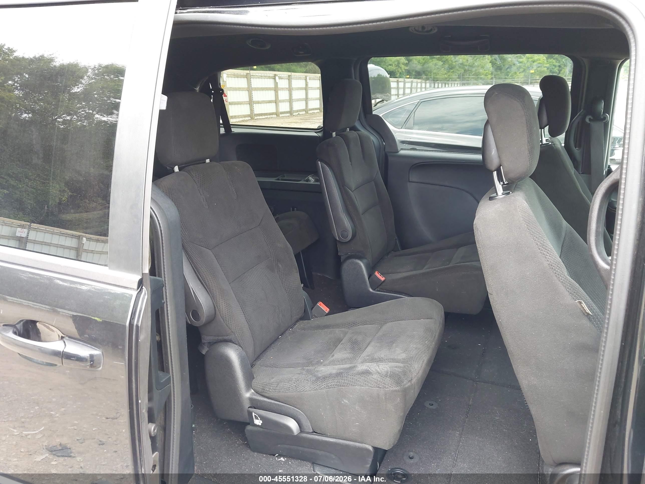 2015 Dodge Grand Caravan Se Plus Black vin: 2C4RDGBG6FR705673