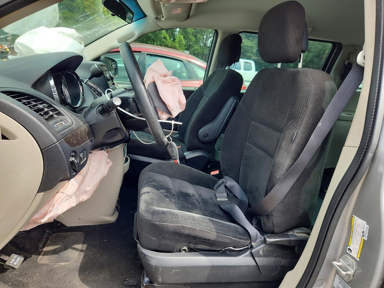 2016 Dodge Grand Caravan Se Silver vin: 2C4RDGBG6GR357987