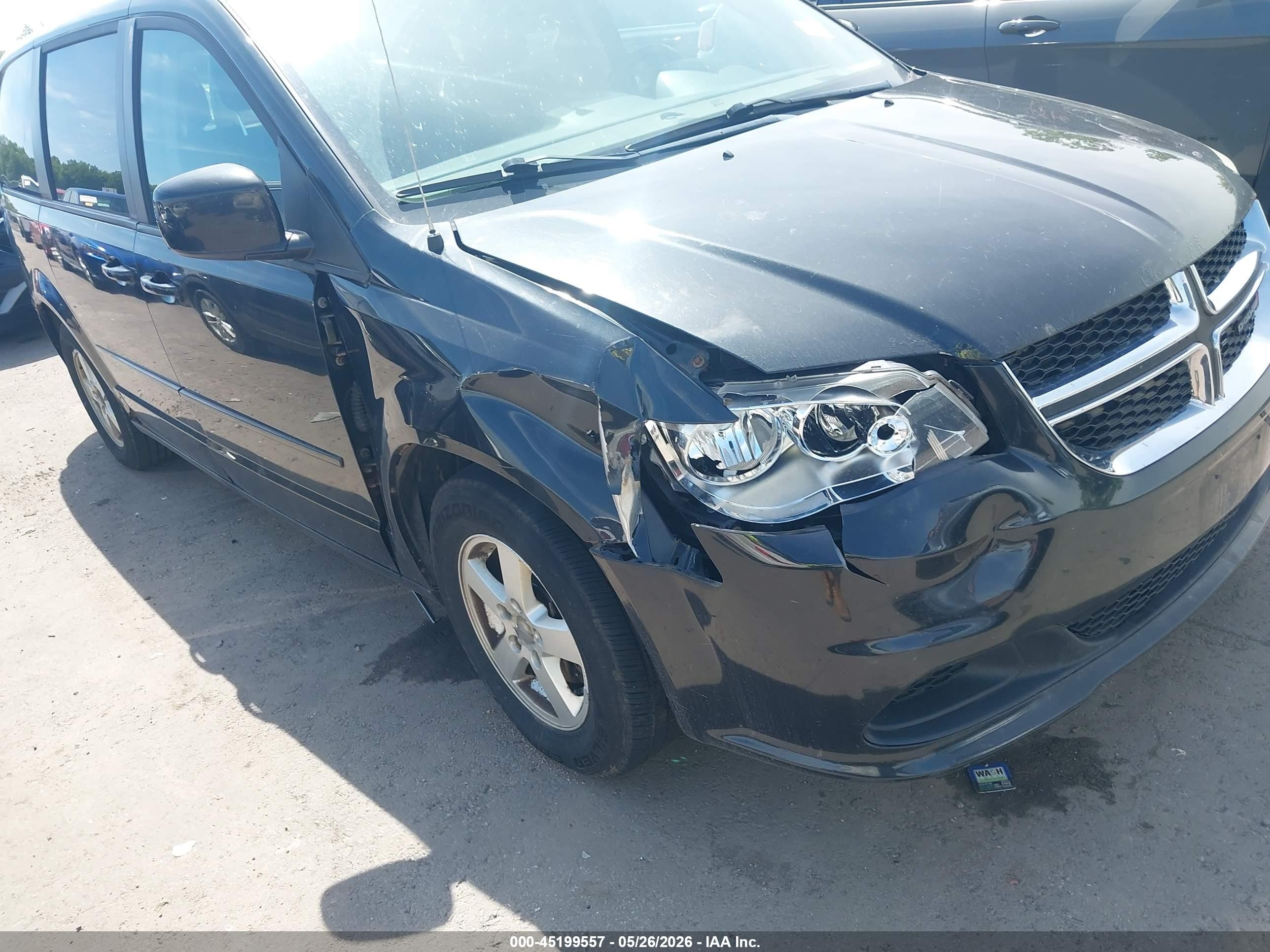 2012 Dodge Grand Caravan Se/avp Серый vin: 2C4RDGBG7CR266012