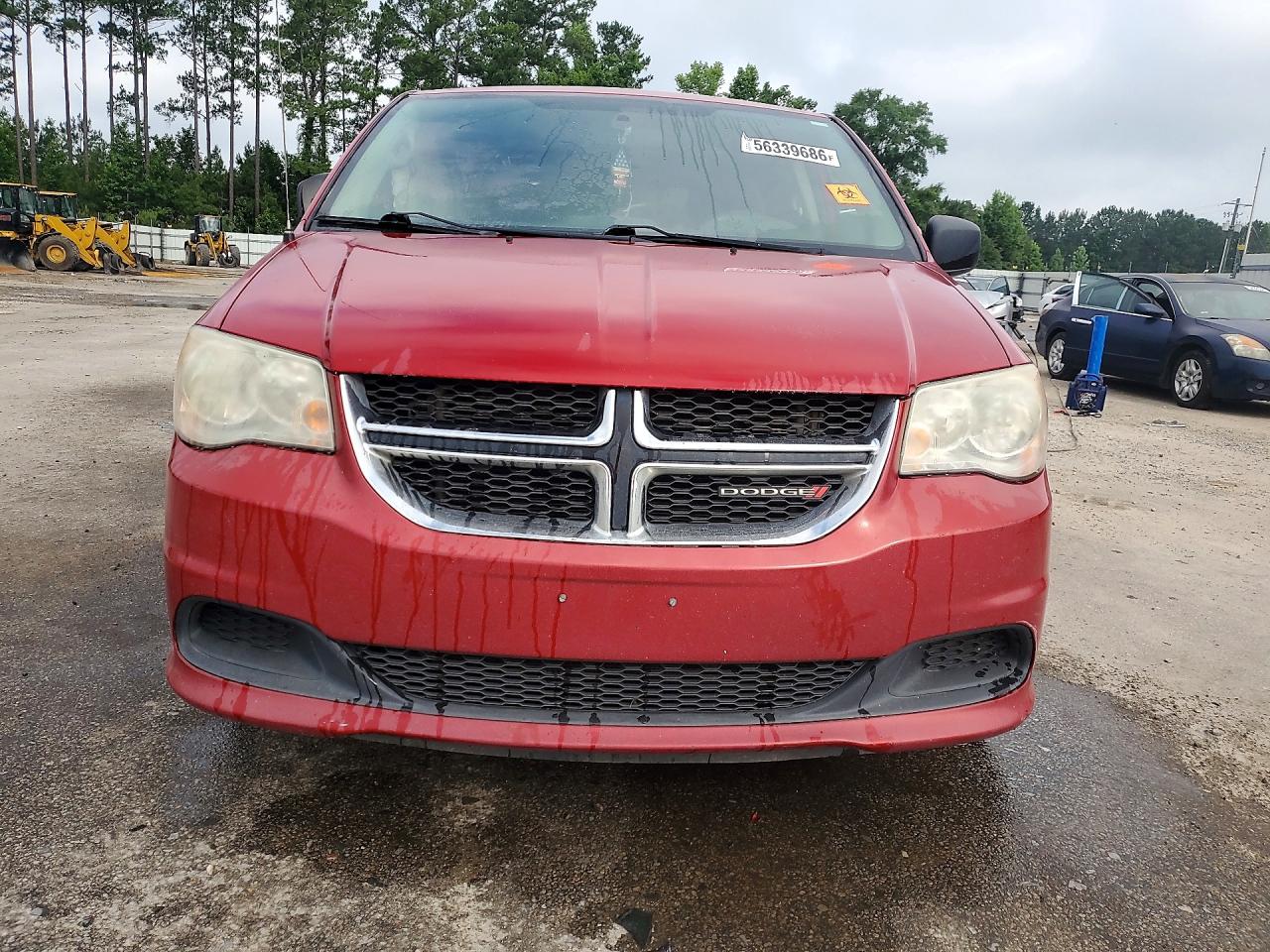 2013 Dodge Grand Caravan Se Red vin: 2C4RDGBG7DR563573