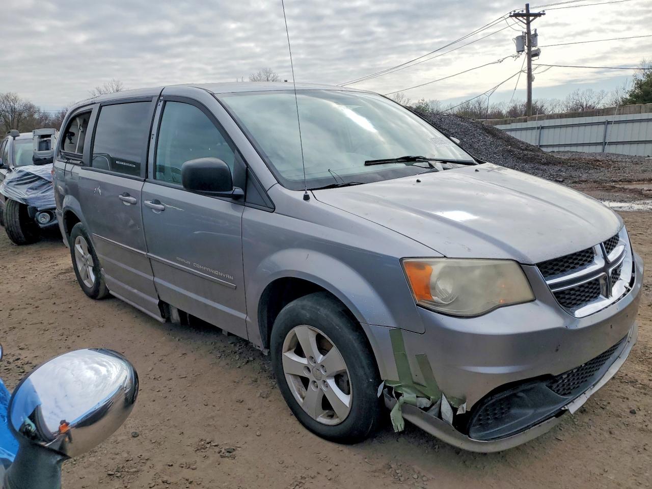 2013 Dodge Grand Caravan Se Серебряный vin: 2C4RDGBG7DR710068