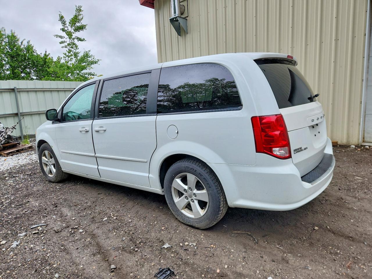2013 Dodge Grand Caravan Se White vin: 2C4RDGBG7DR812969