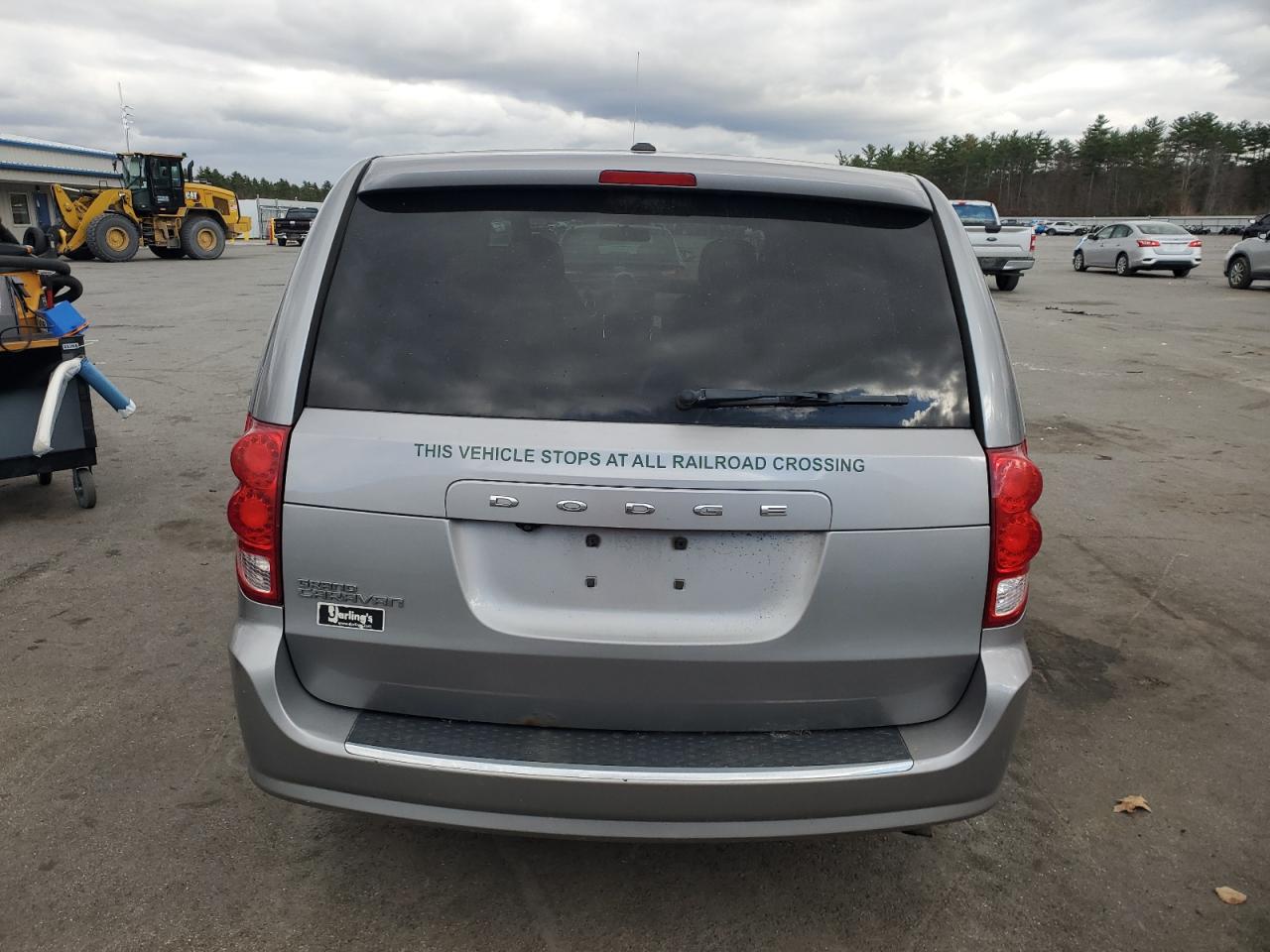 2014 Dodge Grand Caravan Se Silver vin: 2C4RDGBG7ER194344