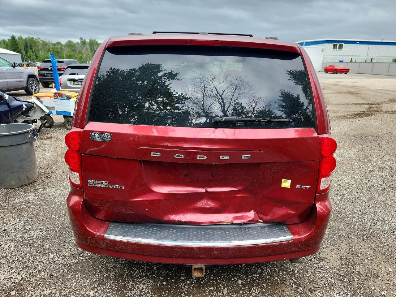 2015 Dodge Grand Caravan Se Красный vin: 2C4RDGBG7FR745986