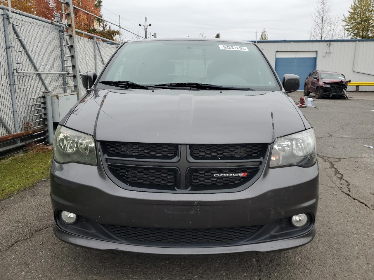 2018 Dodge Grand Caravan Se Угольный vin: 2C4RDGBG7JR220516