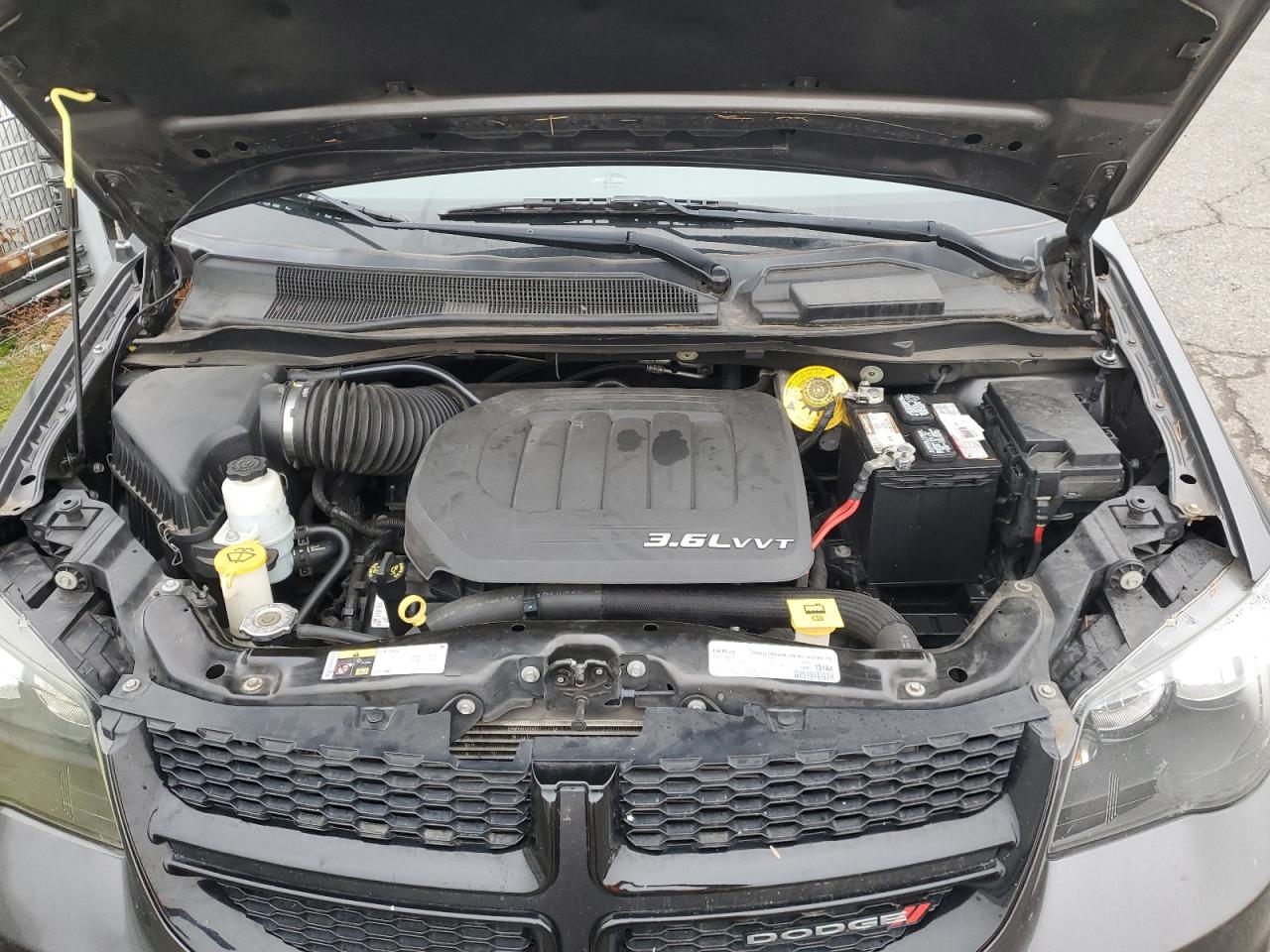 2018 Dodge Grand Caravan Se Угольный vin: 2C4RDGBG7JR220516