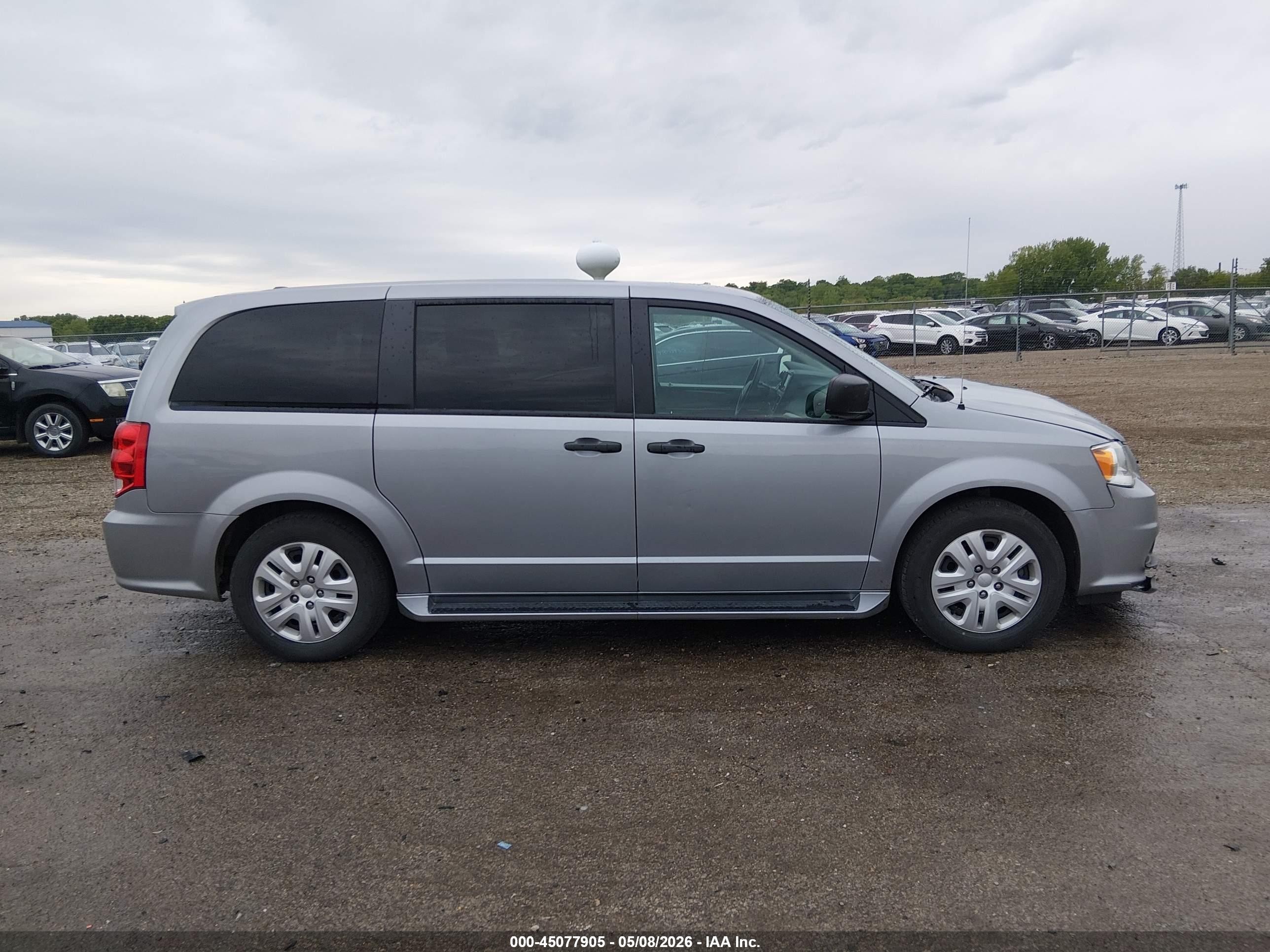 2020 Dodge Grand Caravan Se Gray vin: 2C4RDGBG7LR197340