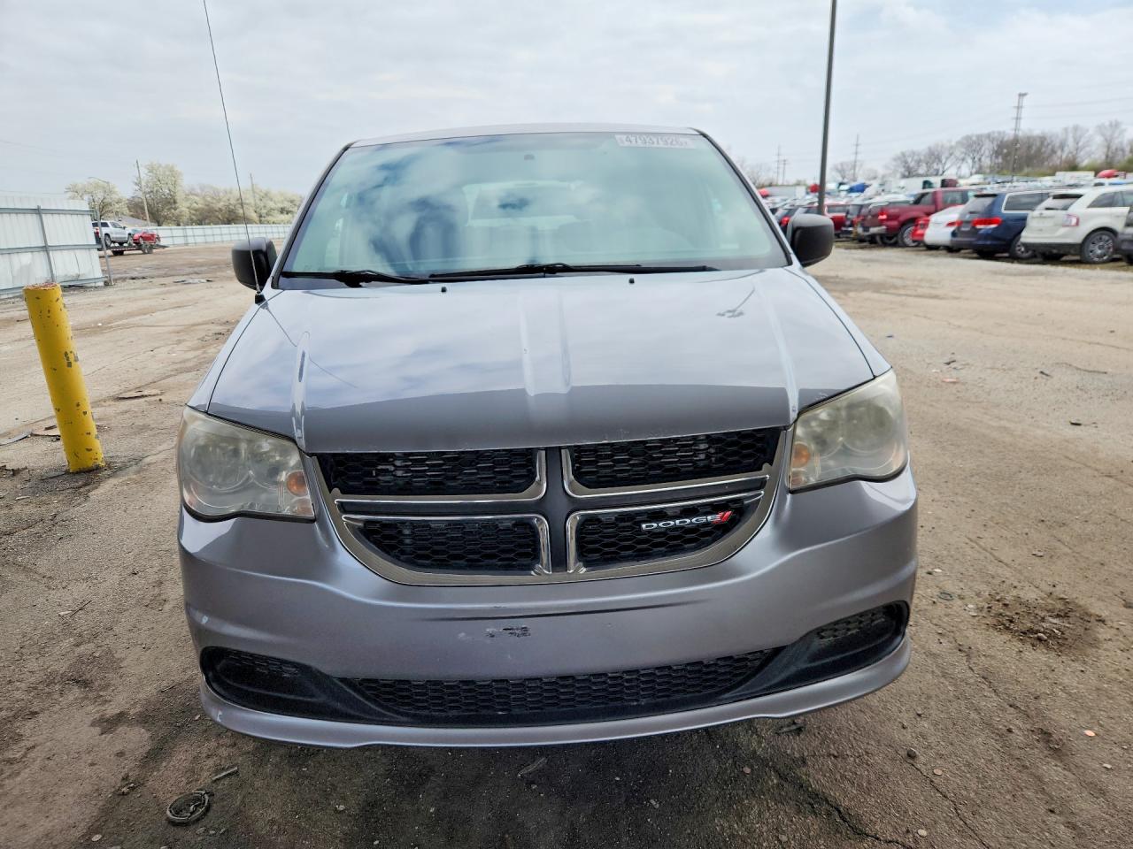 2013 Dodge Grand Caravan Se Silver vin: 2C4RDGBG8DR601330