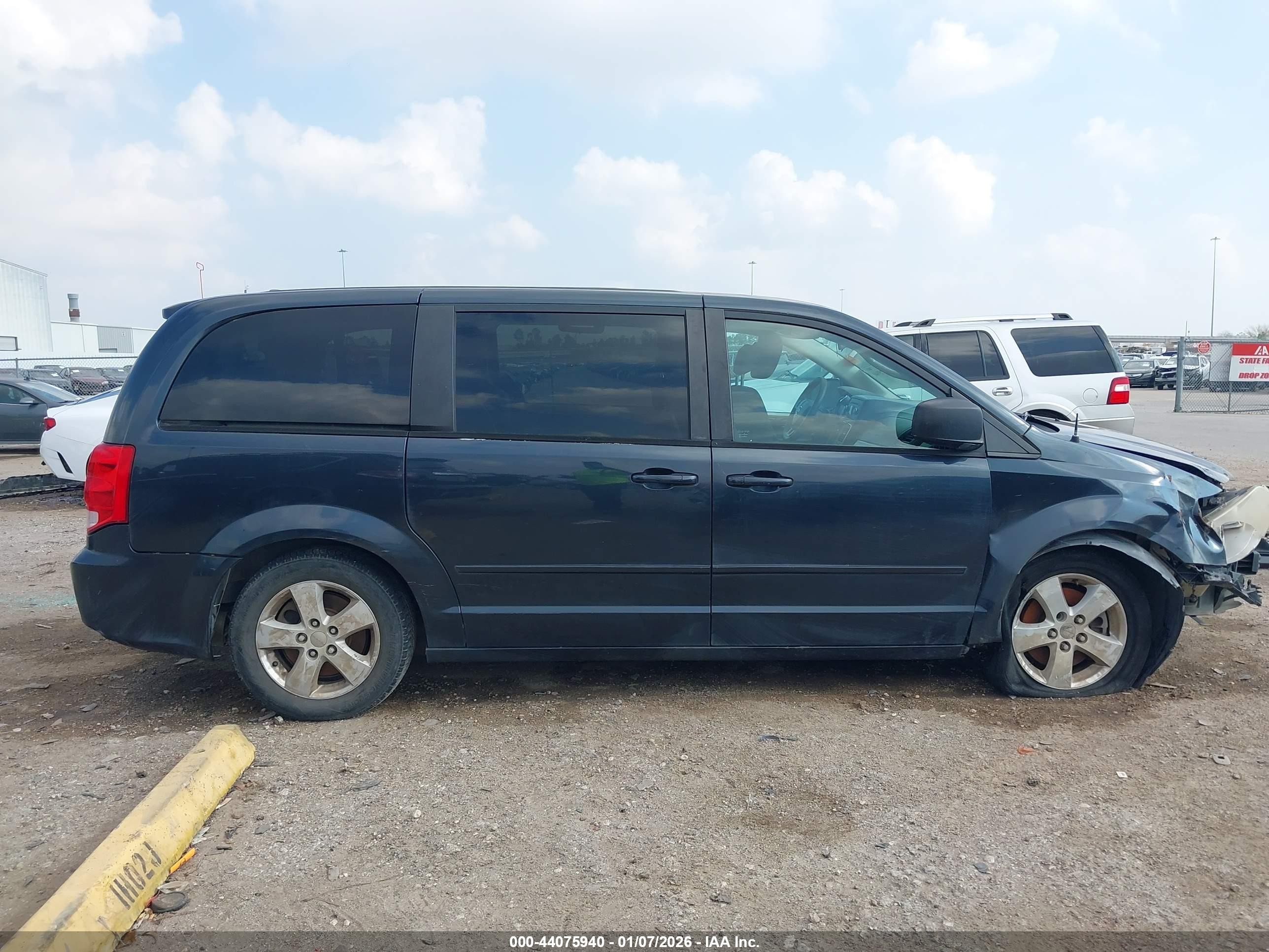 2013 Dodge Grand Caravan Se Gray vin: 2C4RDGBG8DR771445