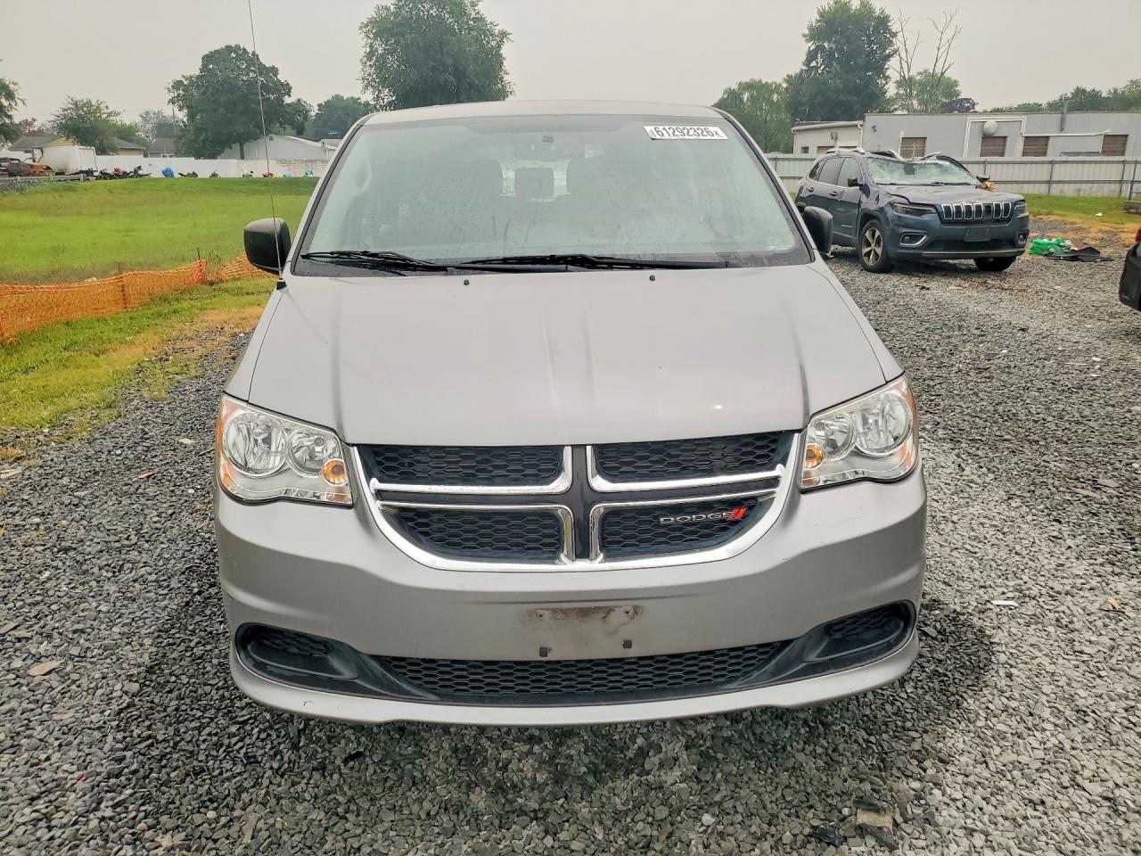 2015 Dodge Grand Caravan Se Gray vin: 2C4RDGBG8FR666830