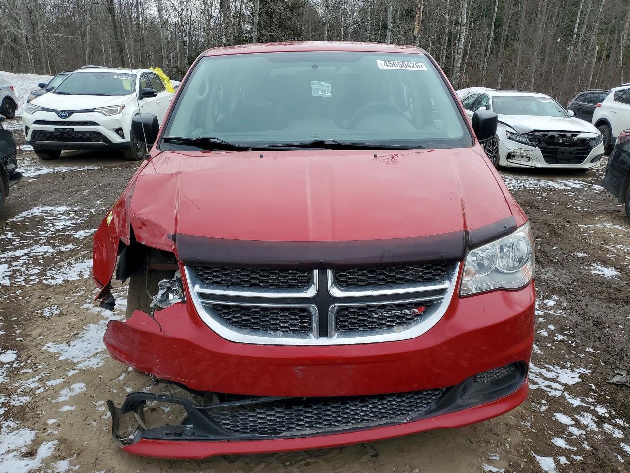 2013 Dodge Grand Caravan Se Красный vin: 2C4RDGBG9DR538948