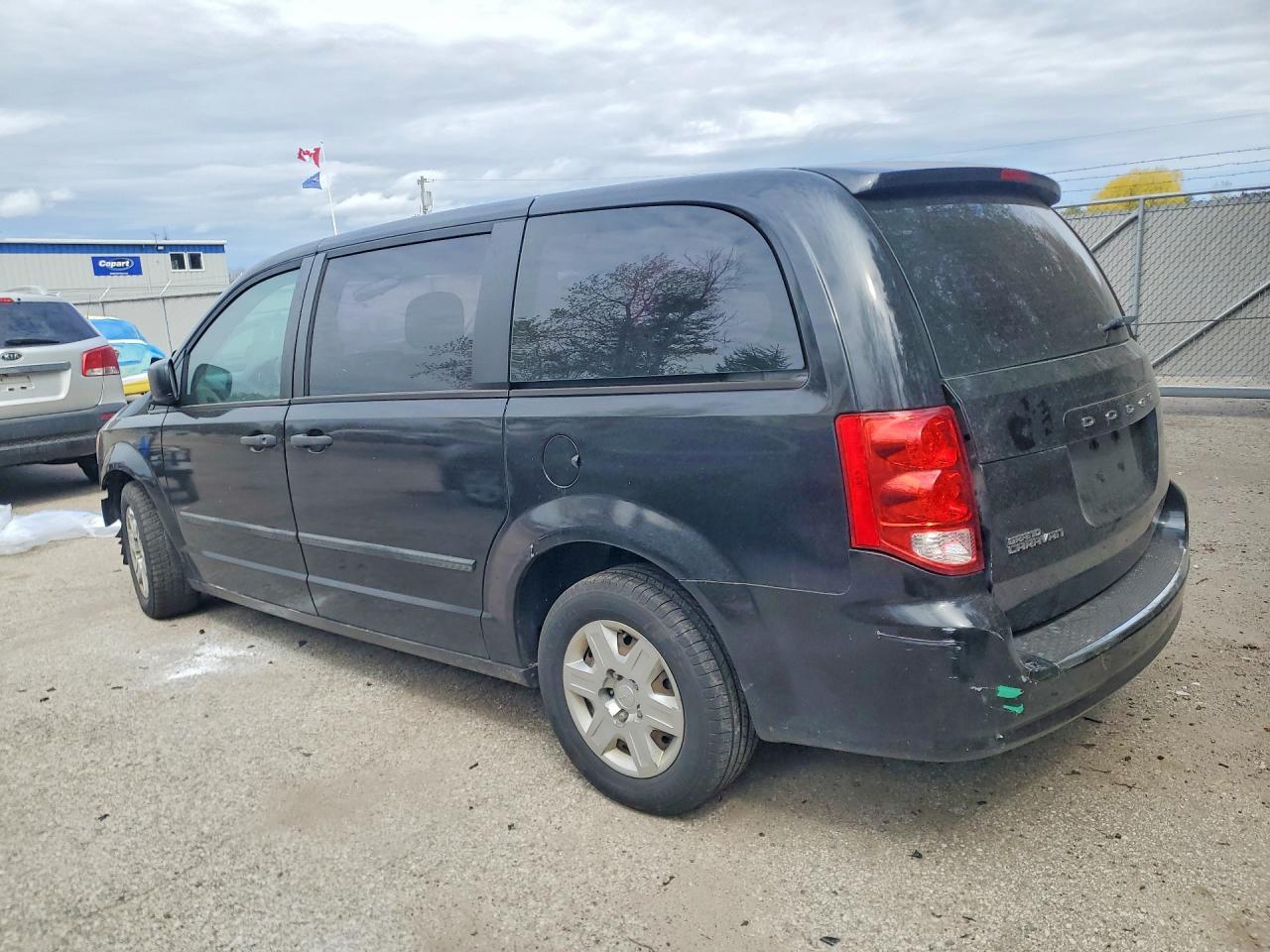 2013 Dodge Grand Caravan Se Black vin: 2C4RDGBG9DR679342