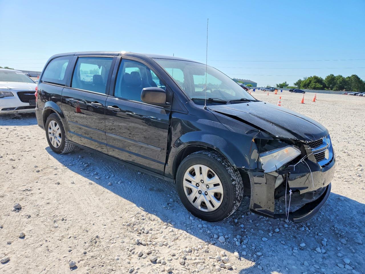 2013 Dodge Grand Caravan Passenger Black vin: 2C4RDGBG9DR740530