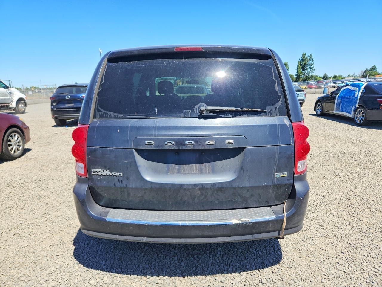 2013 Dodge Grand Caravan Se Gray vin: 2C4RDGBG9DR791199