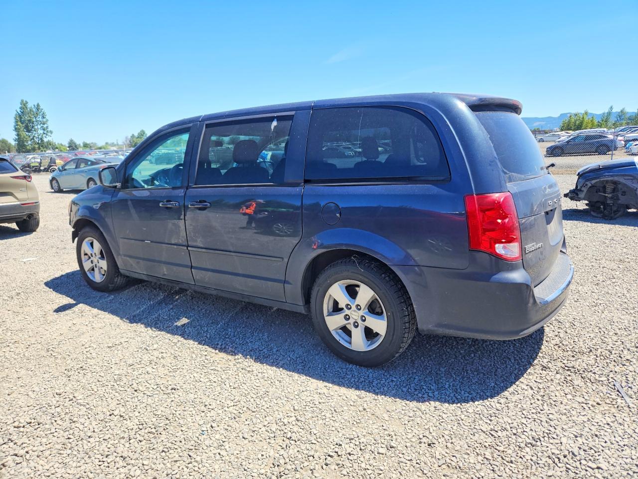 2013 Dodge Grand Caravan Se Gray vin: 2C4RDGBG9DR791199