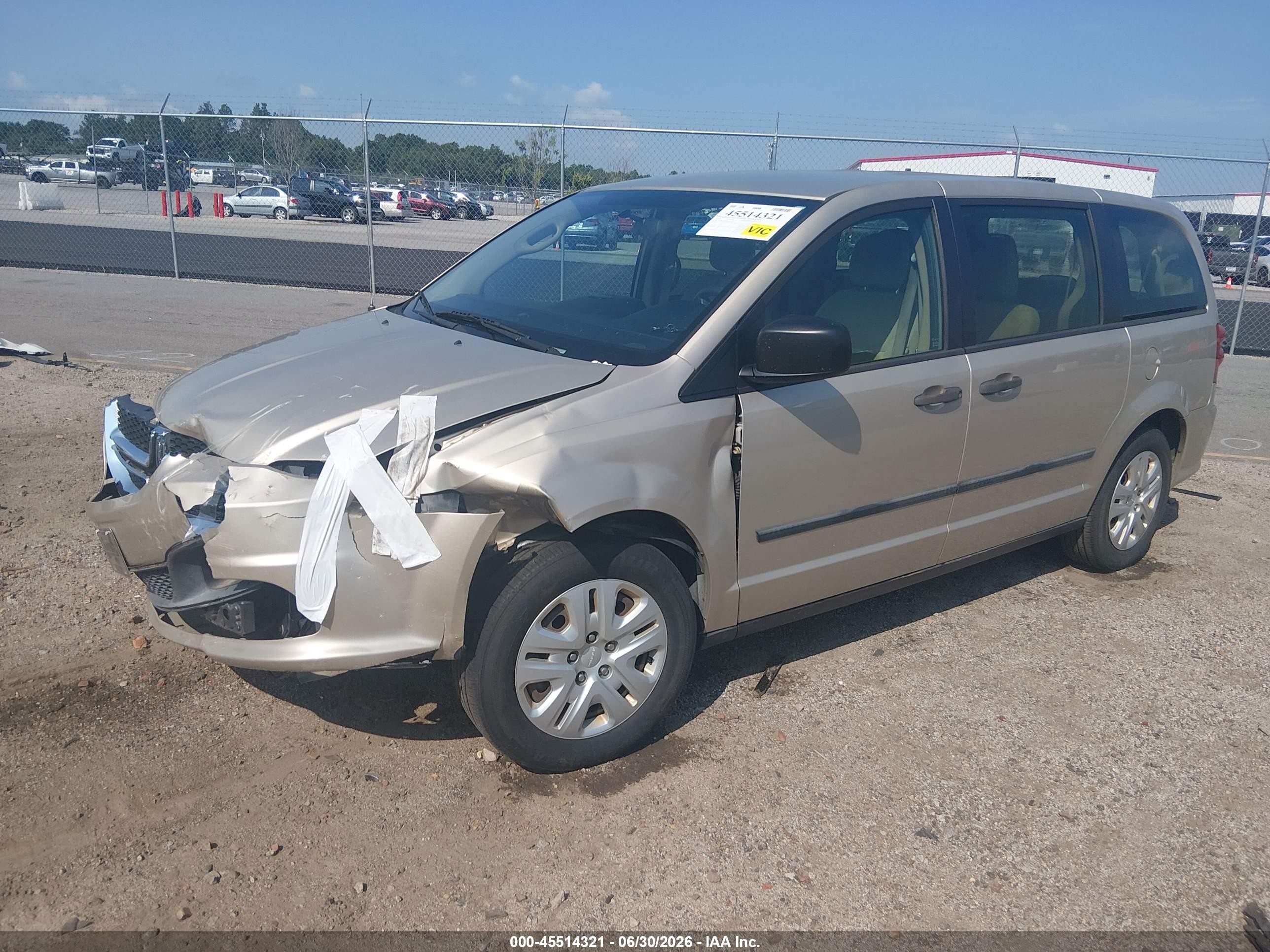 2014 Dodge Grand Caravan American Value Pkg Gray vin: 2C4RDGBG9ER328027