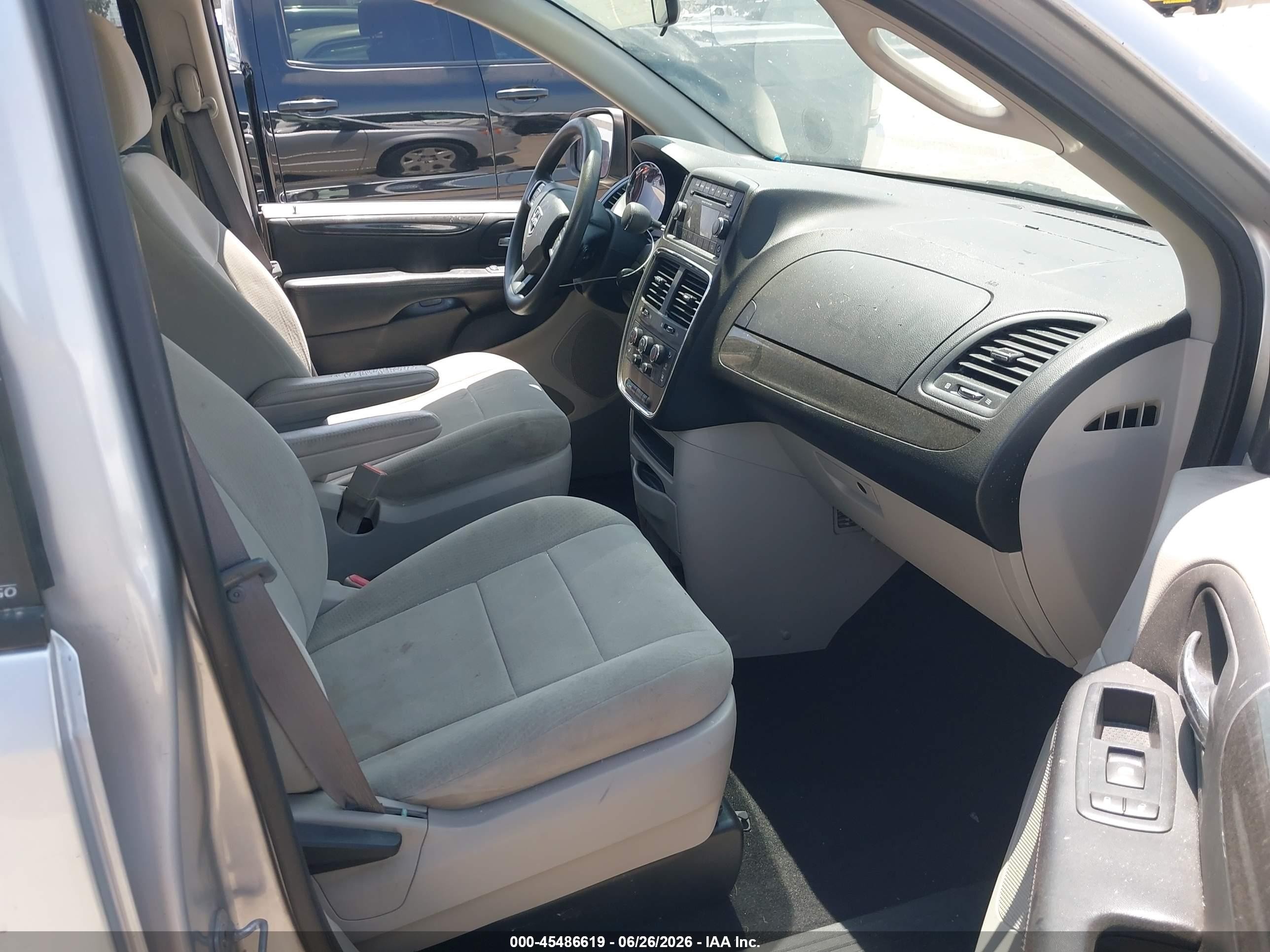 2012 Dodge Grand Caravan Se/avp Gray vin: 2C4RDGBGXCR195159