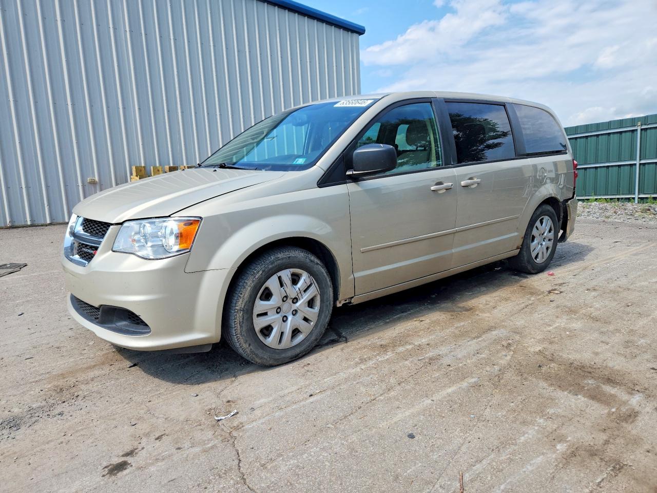 2013 Dodge Grand Caravan Se Бежевый vin: 2C4RDGBGXDR765047