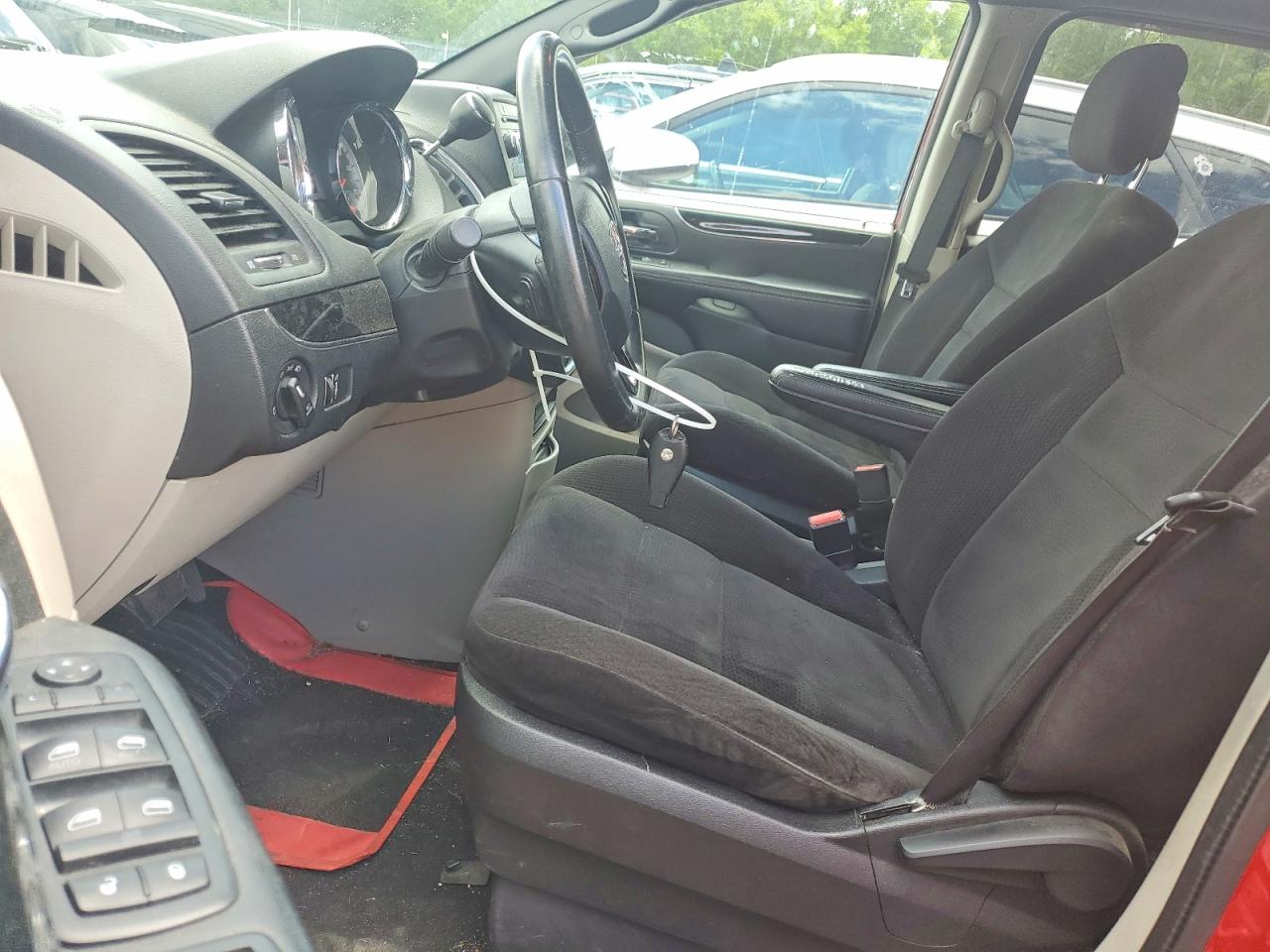 2014 Dodge Grand Caravan Se Red vin: 2C4RDGBGXER227725
