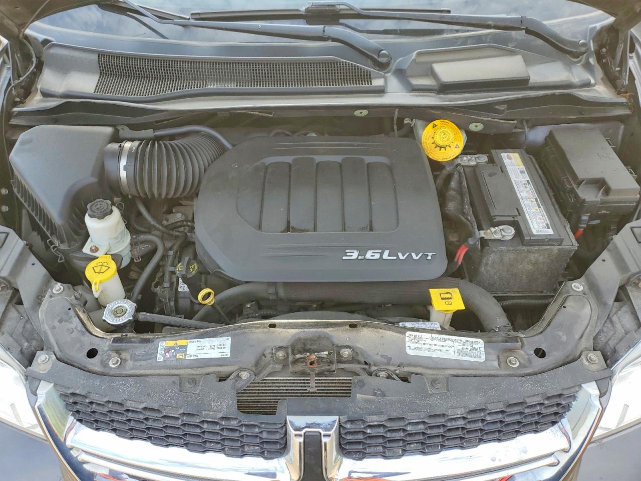 2016 Dodge Grand Caravan Se Серый vin: 2C4RDGBGXGR106745