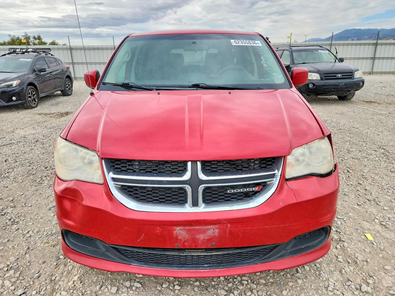 2013 Dodge Grand Caravan Sxt Red vin: 2C4RDGCG0DR520210
