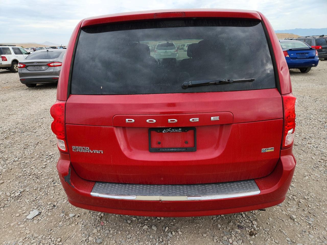 2013 Dodge Grand Caravan Sxt Red vin: 2C4RDGCG0DR520210