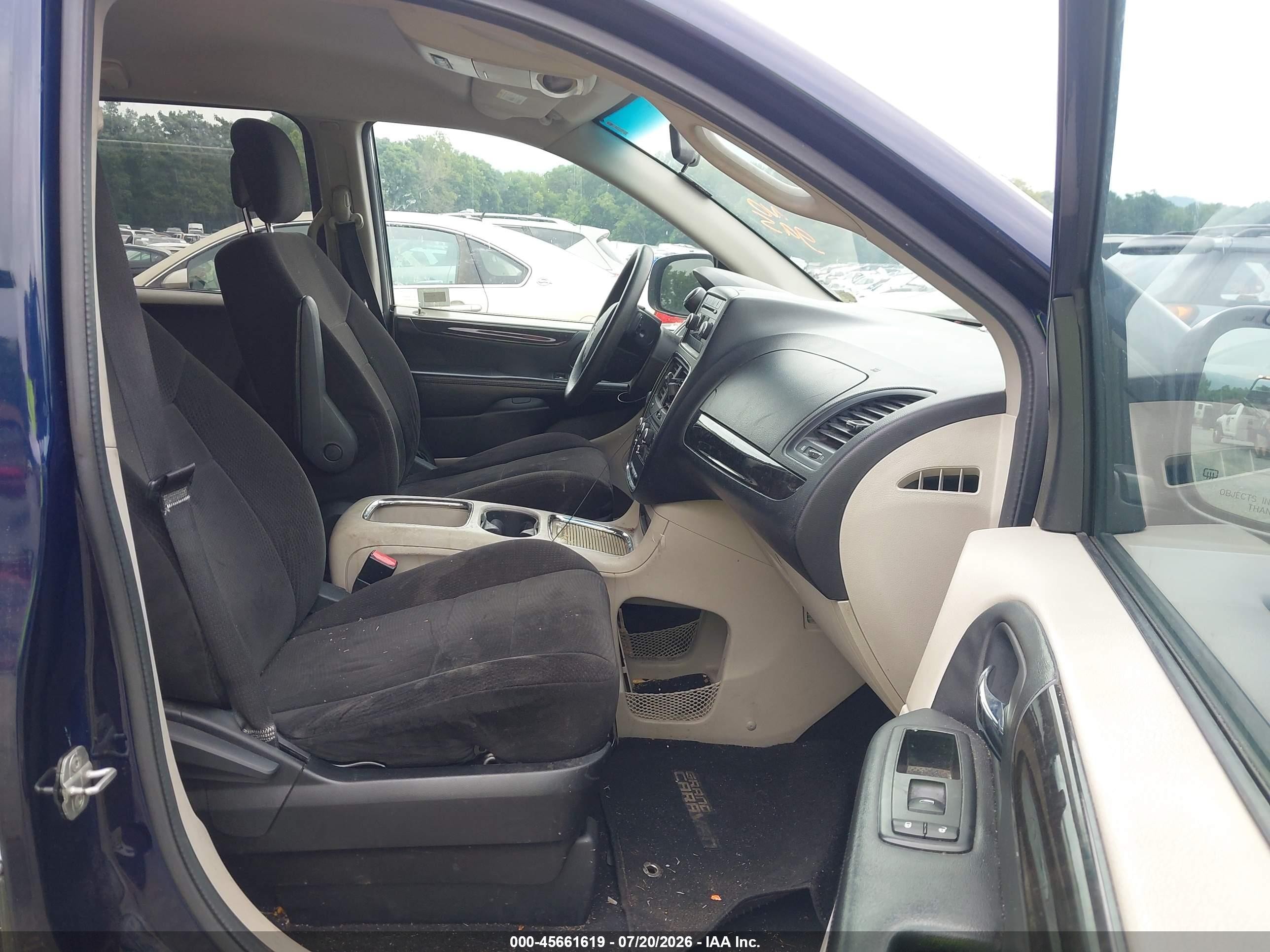 2013 Dodge Grand Caravan Sxt Синий vin: 2C4RDGCG0DR544331