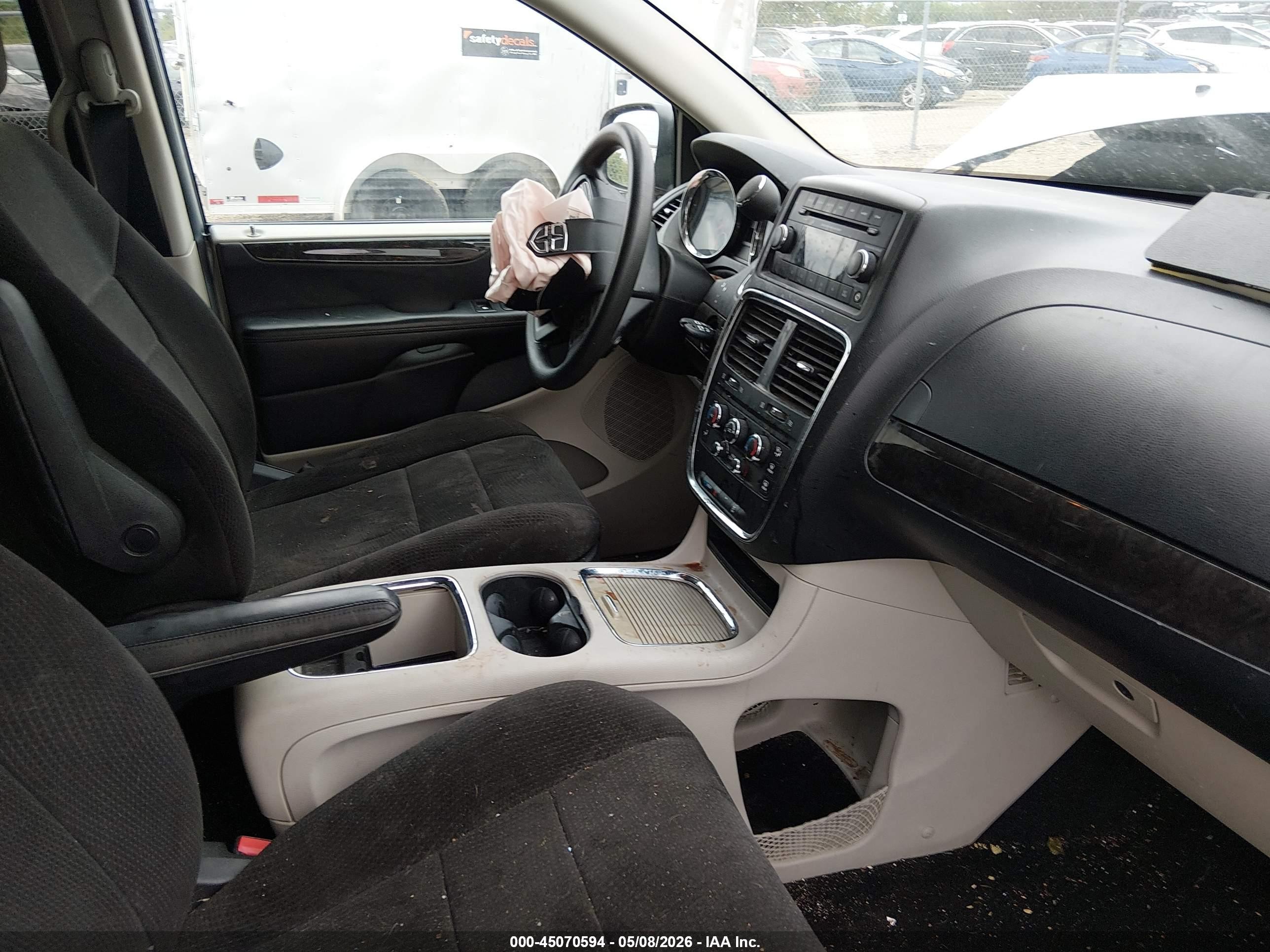 2013 Dodge Grand Caravan Sxt Gray vin: 2C4RDGCG0DR545334
