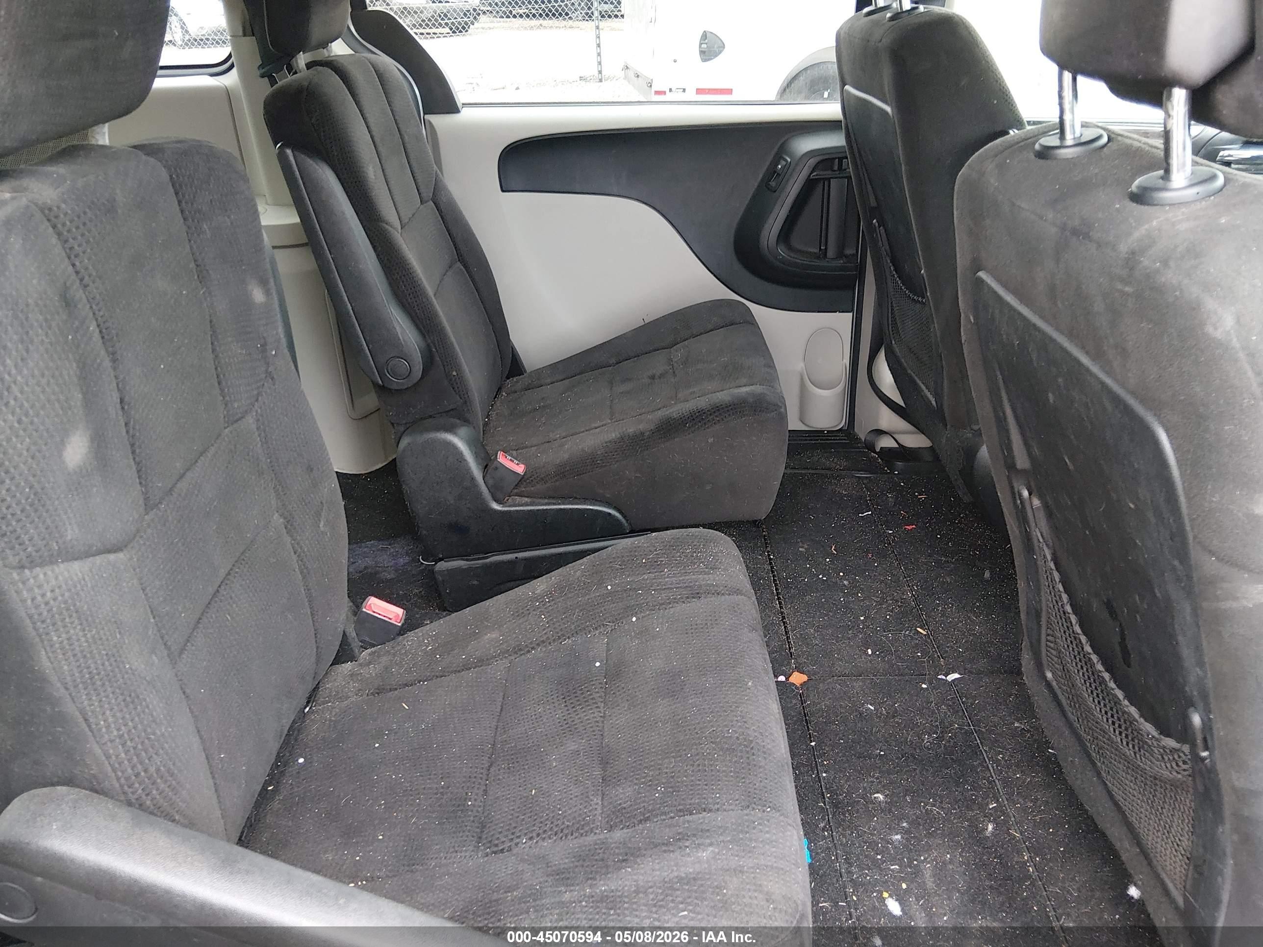 2013 Dodge Grand Caravan Sxt Gray vin: 2C4RDGCG0DR545334